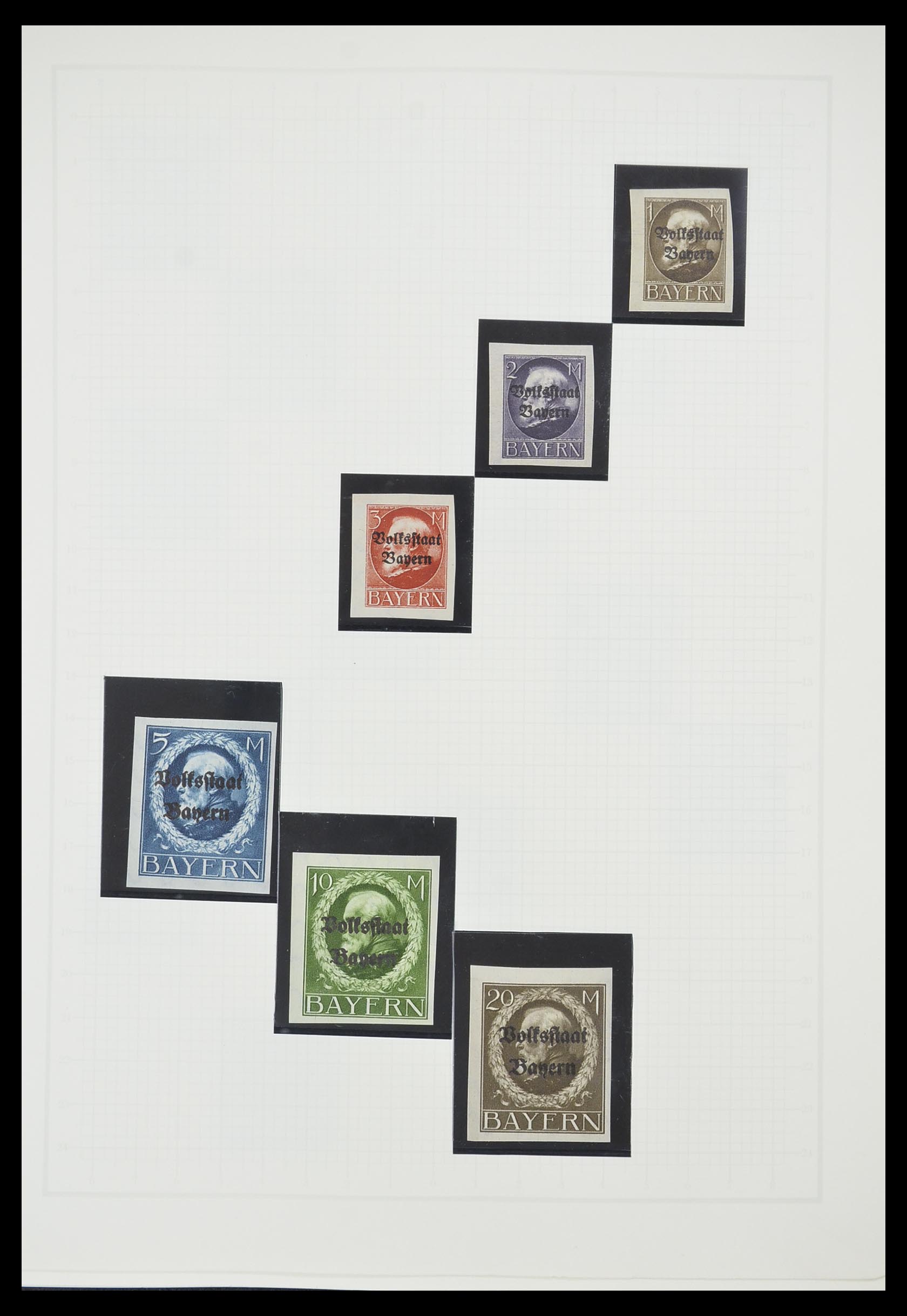 33363 010 - Postzegelverzameling 33363 Duitsland 1850-1960.