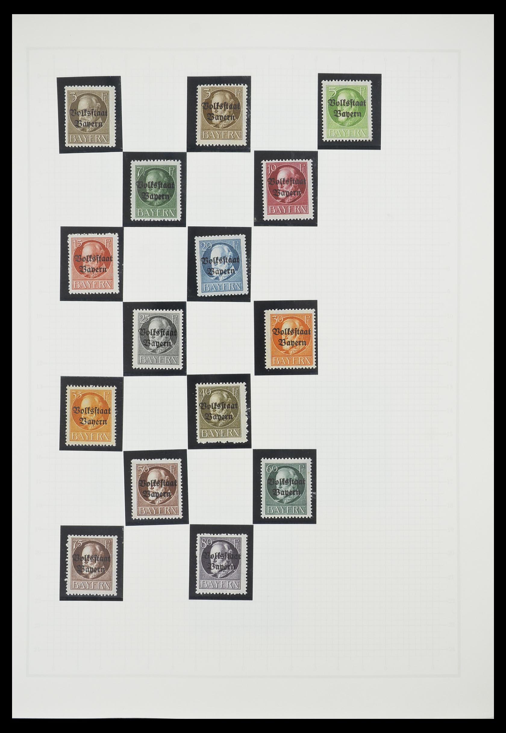 33363 012 - Postzegelverzameling 33363 Duitsland 1850-1960.