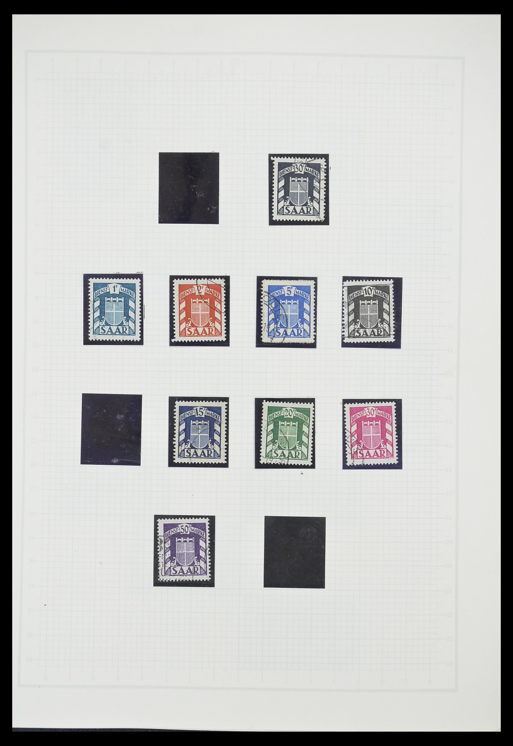 33363 017 - Postzegelverzameling 33363 Duitsland 1850-1960.