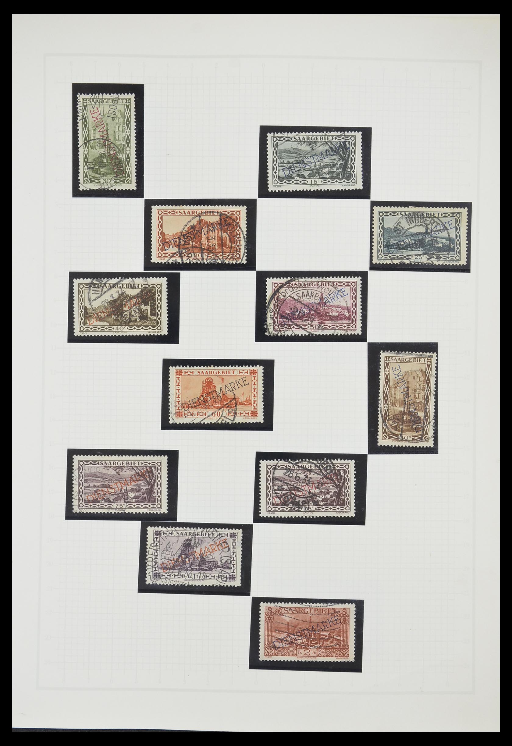 33363 018 - Postzegelverzameling 33363 Duitsland 1850-1960.