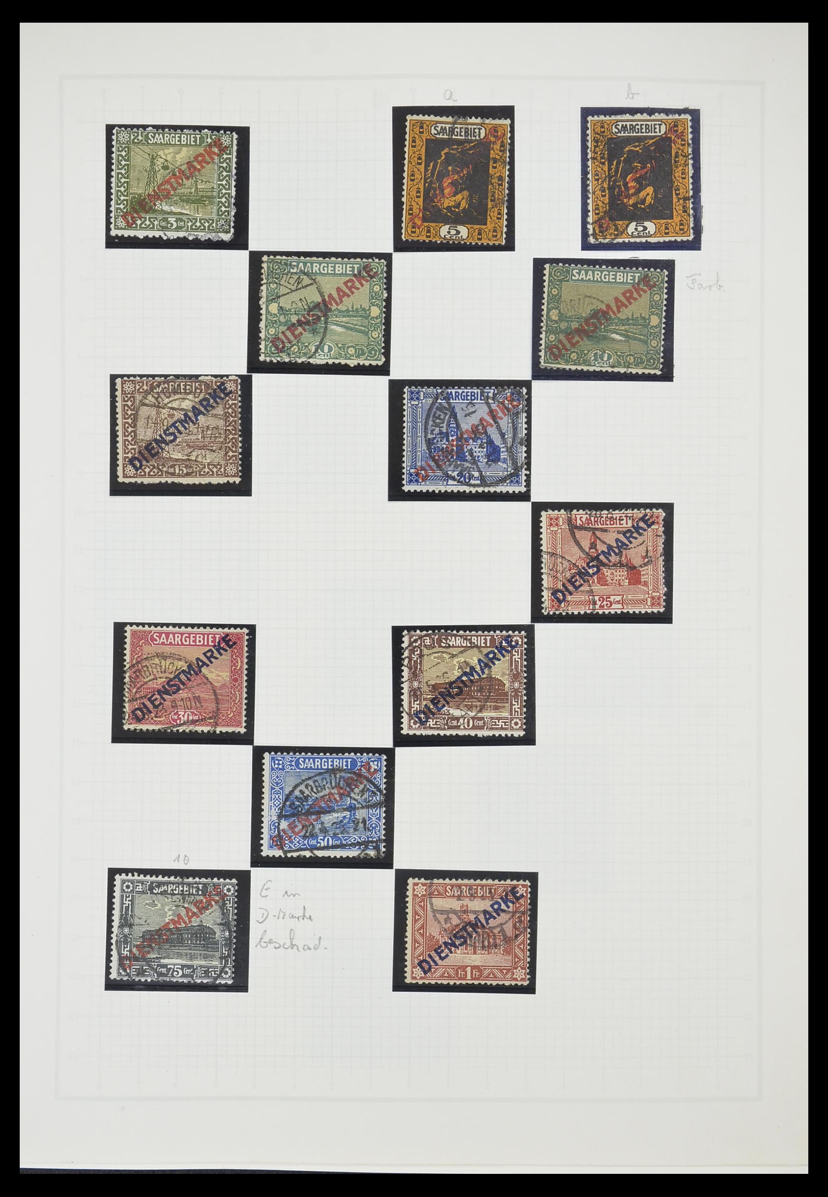 33363 022 - Stamp collection 33363 Germany 1850-1960.