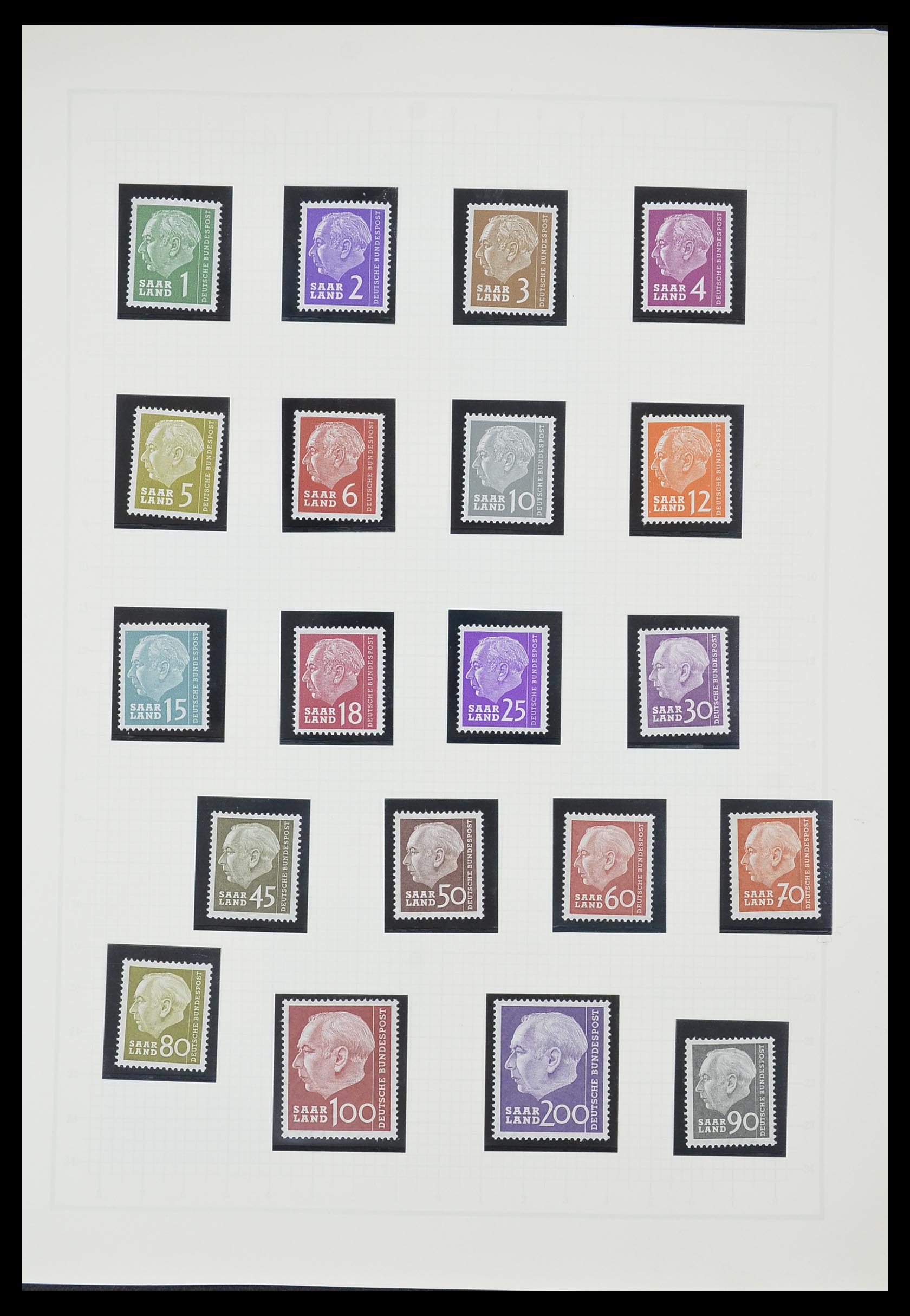 33363 028 - Postzegelverzameling 33363 Duitsland 1850-1960.