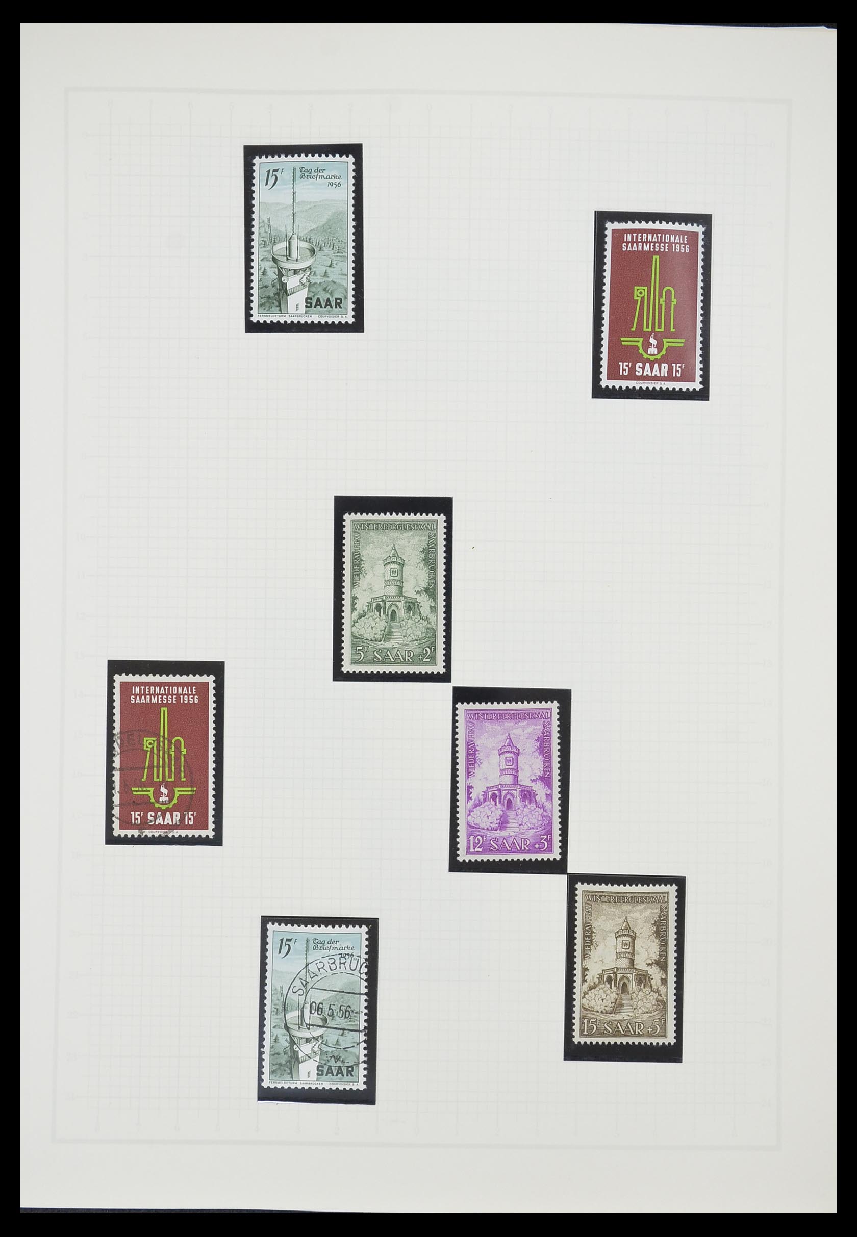 33363 032 - Postzegelverzameling 33363 Duitsland 1850-1960.