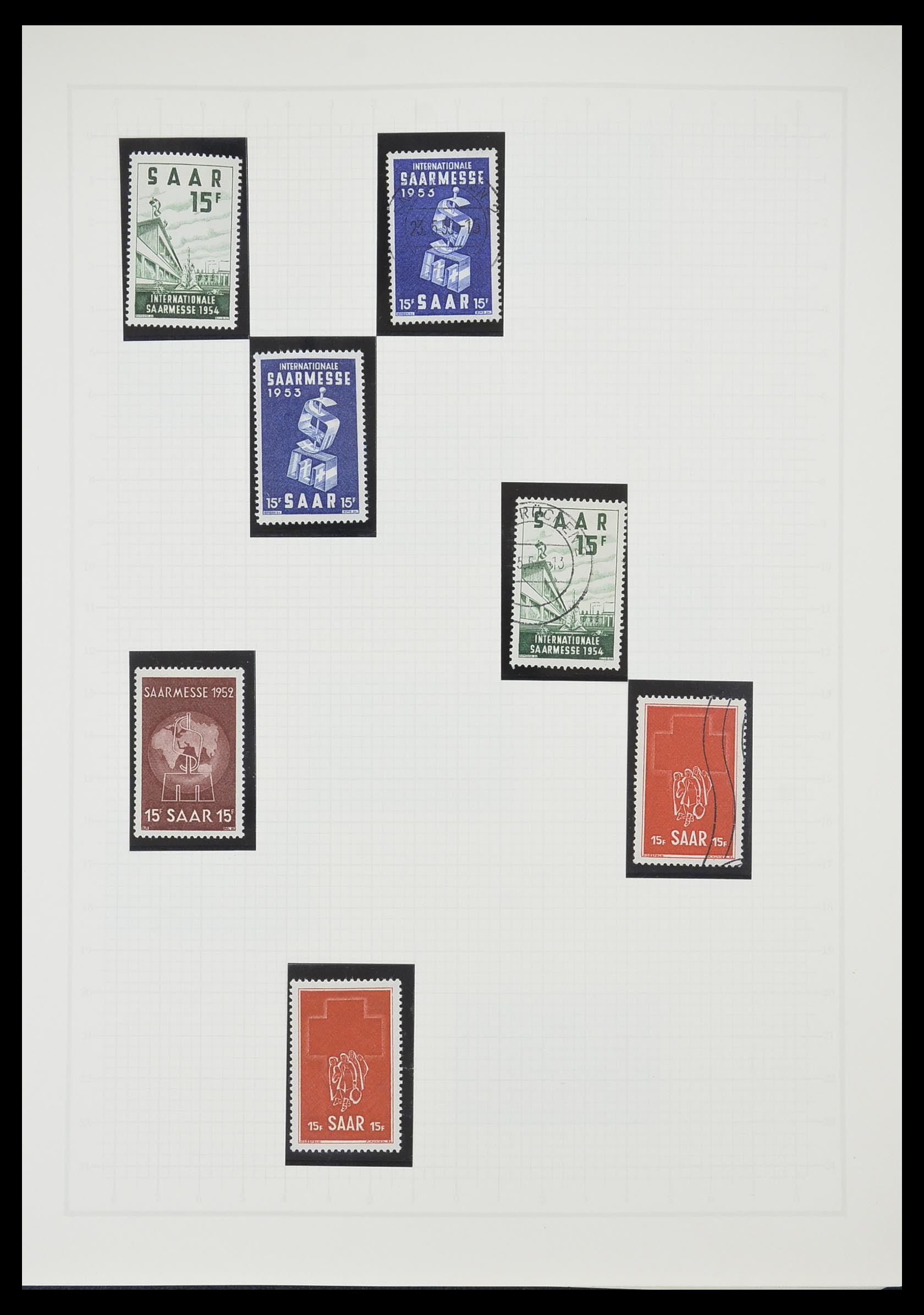 33363 041 - Postzegelverzameling 33363 Duitsland 1850-1960.