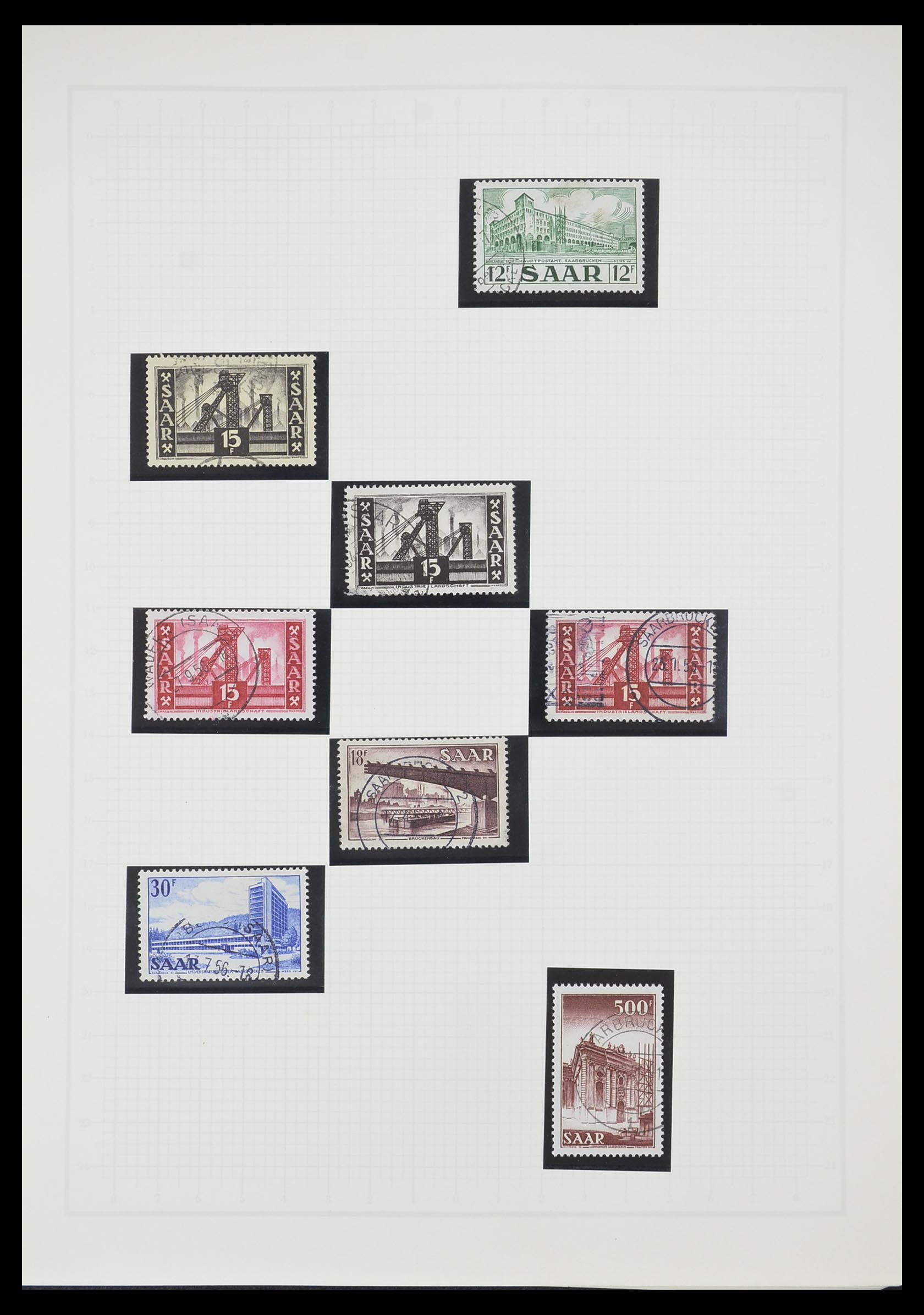 33363 043 - Postzegelverzameling 33363 Duitsland 1850-1960.