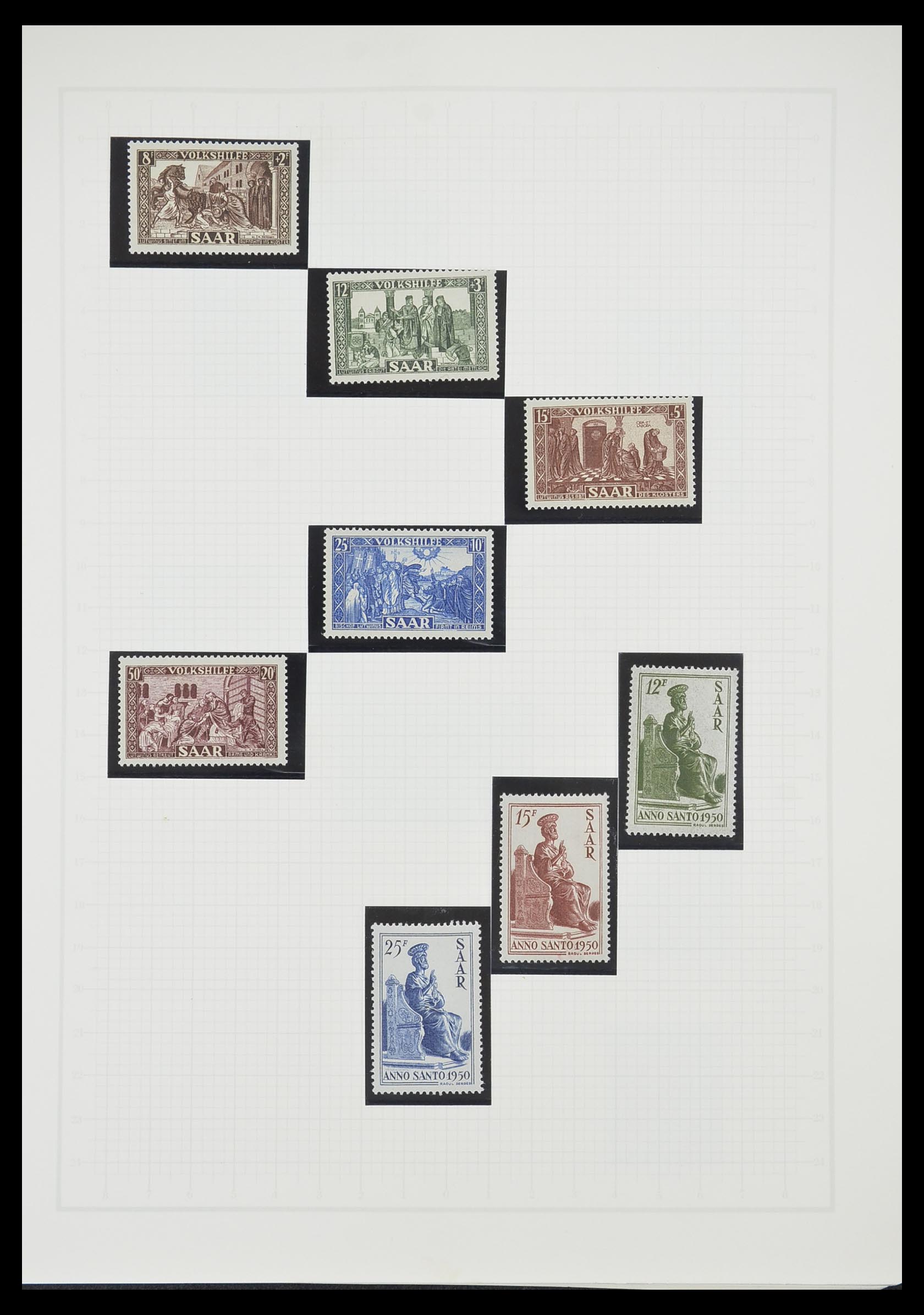 33363 048 - Postzegelverzameling 33363 Duitsland 1850-1960.