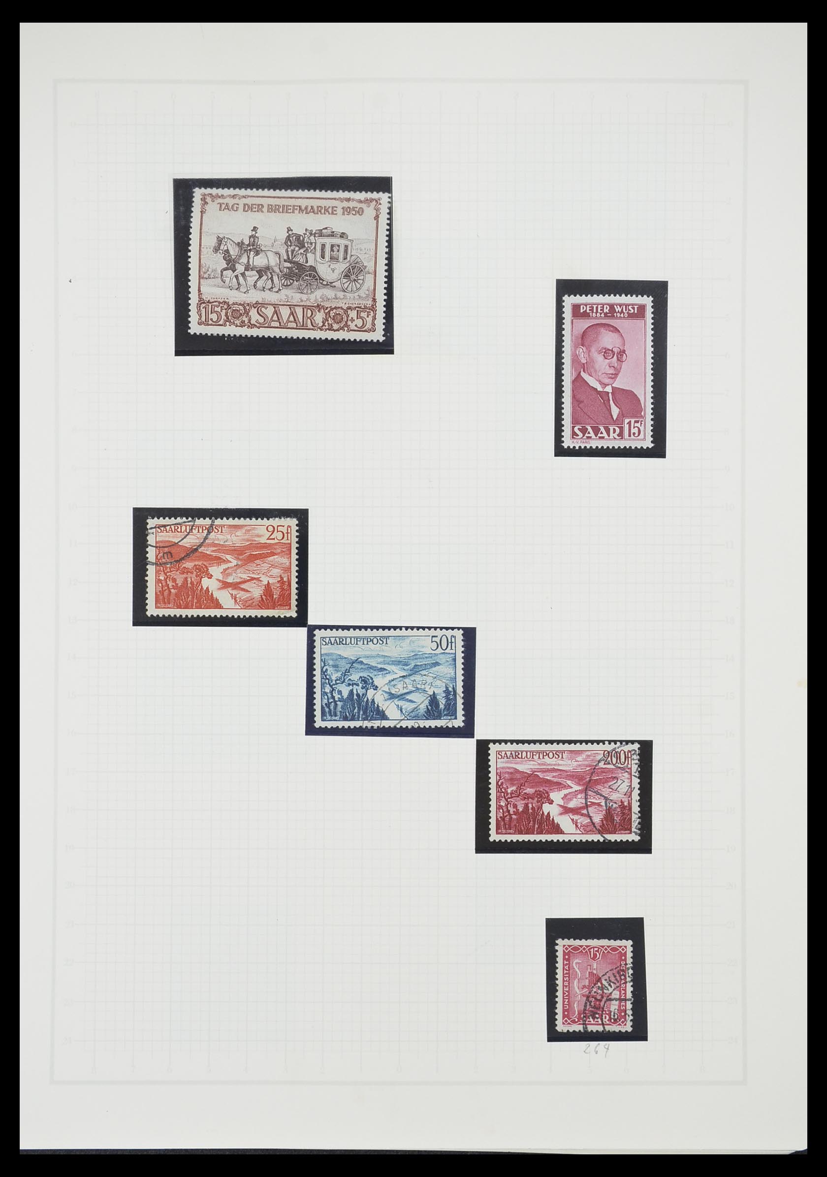 33363 049 - Stamp collection 33363 Germany 1850-1960.