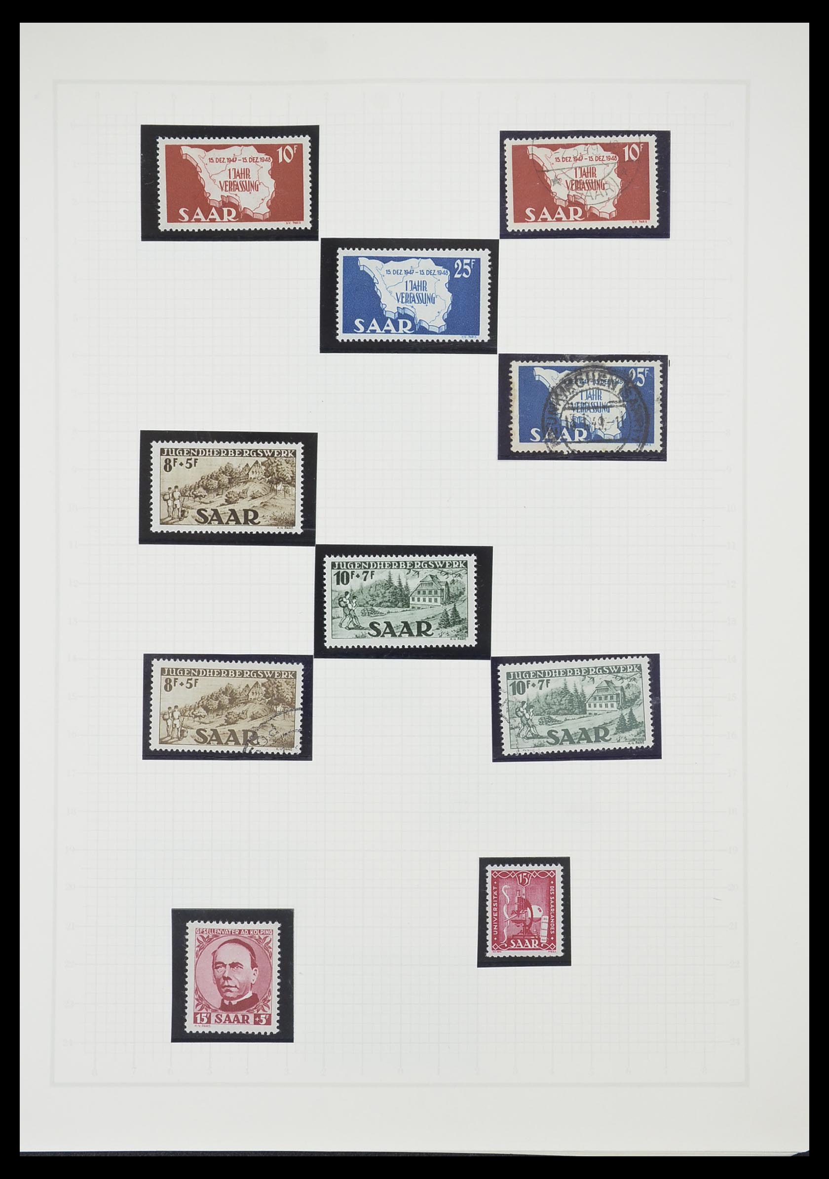 33363 050 - Postzegelverzameling 33363 Duitsland 1850-1960.