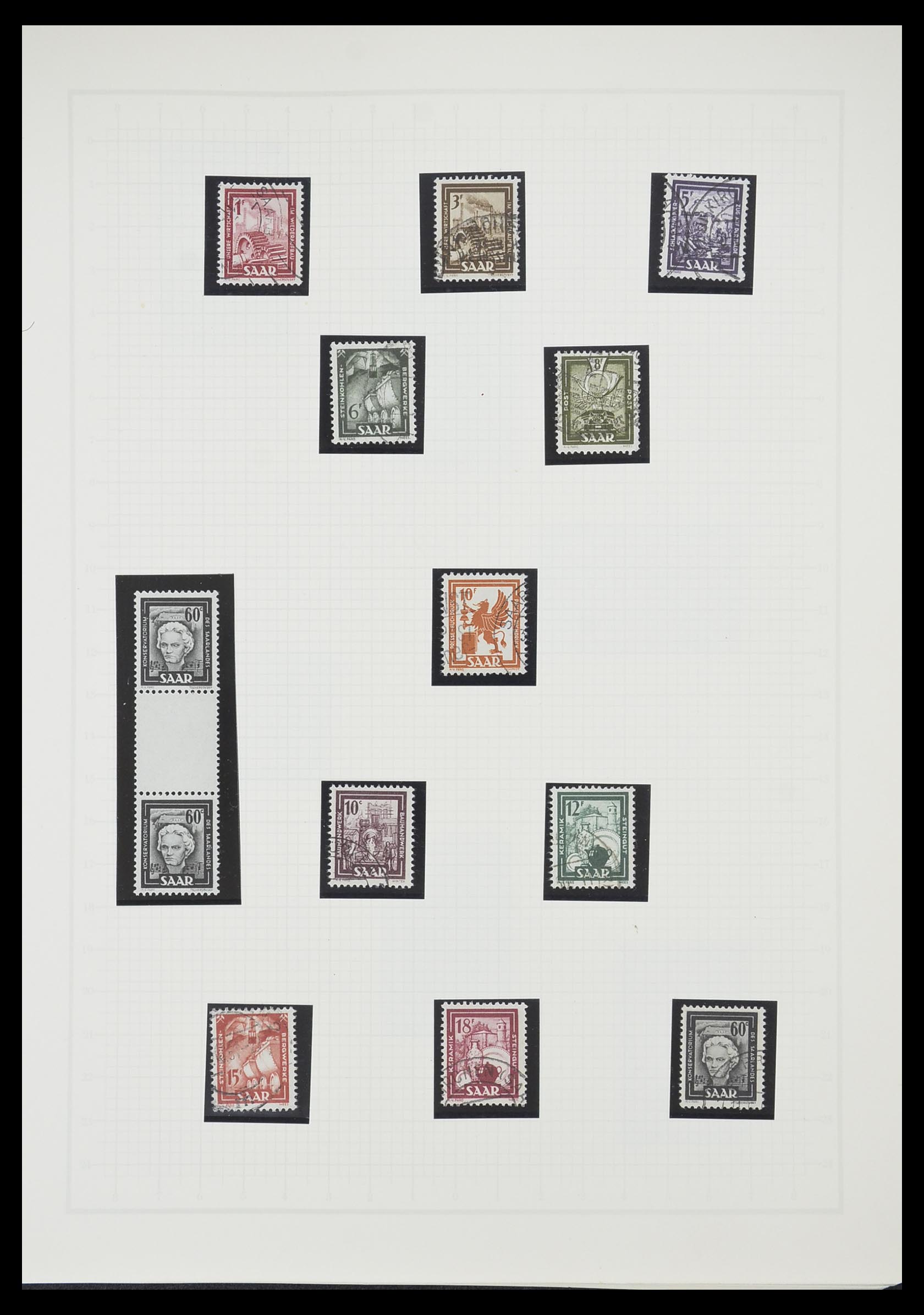 33363 052 - Postzegelverzameling 33363 Duitsland 1850-1960.