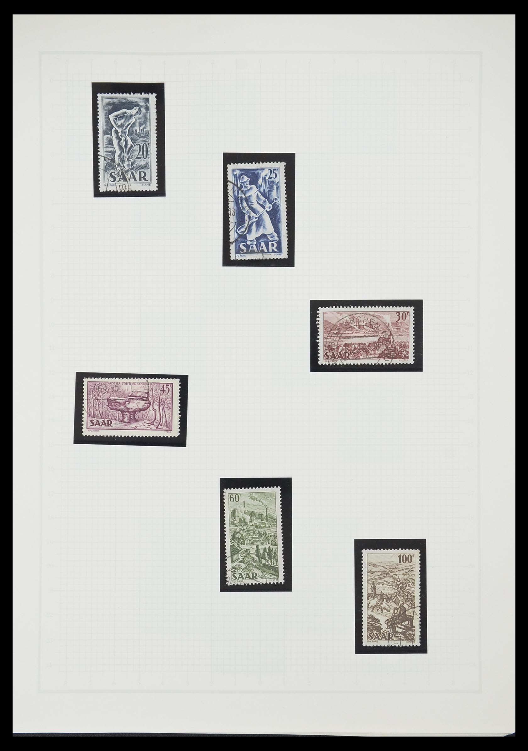 33363 053 - Postzegelverzameling 33363 Duitsland 1850-1960.
