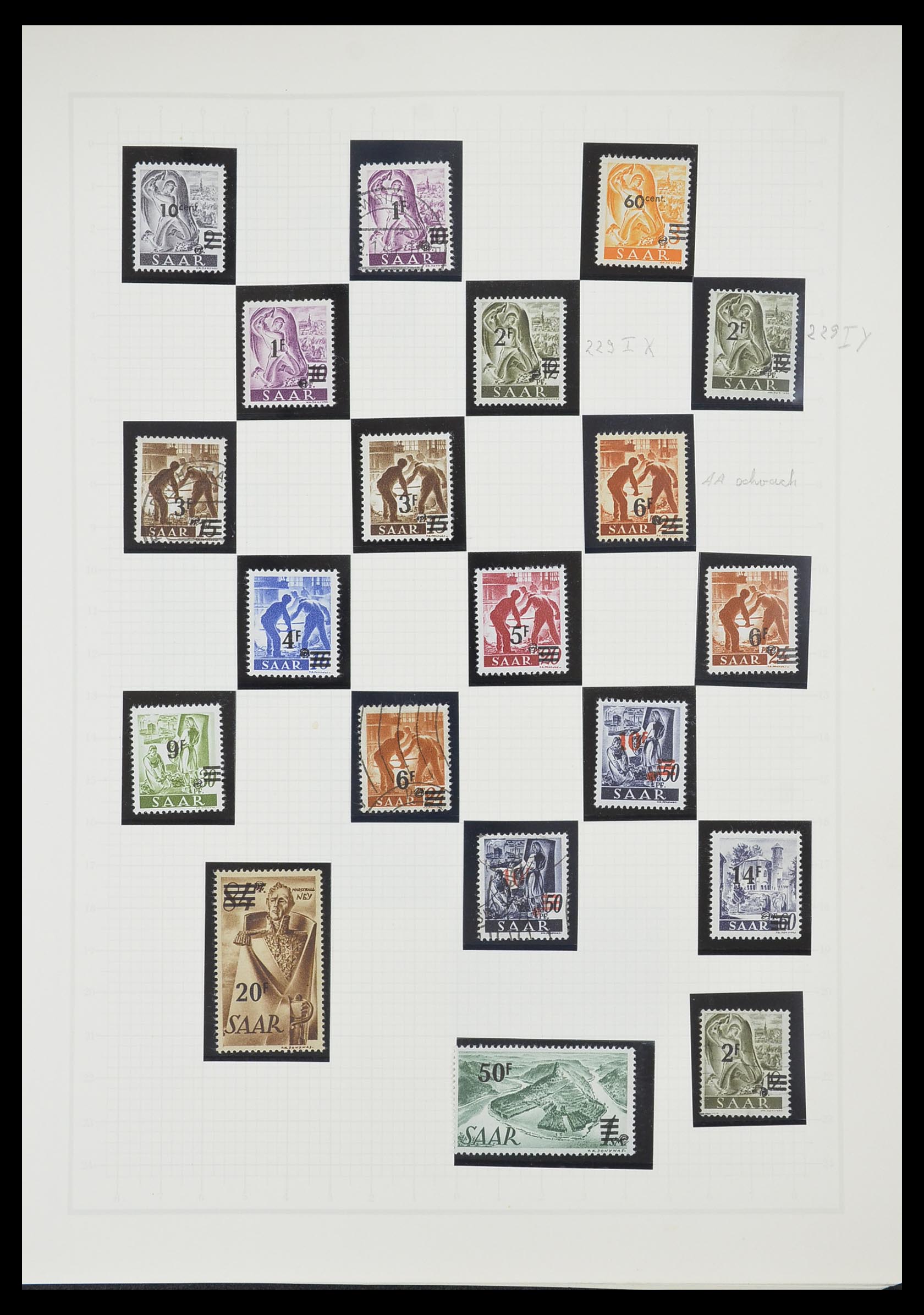33363 055 - Postzegelverzameling 33363 Duitsland 1850-1960.