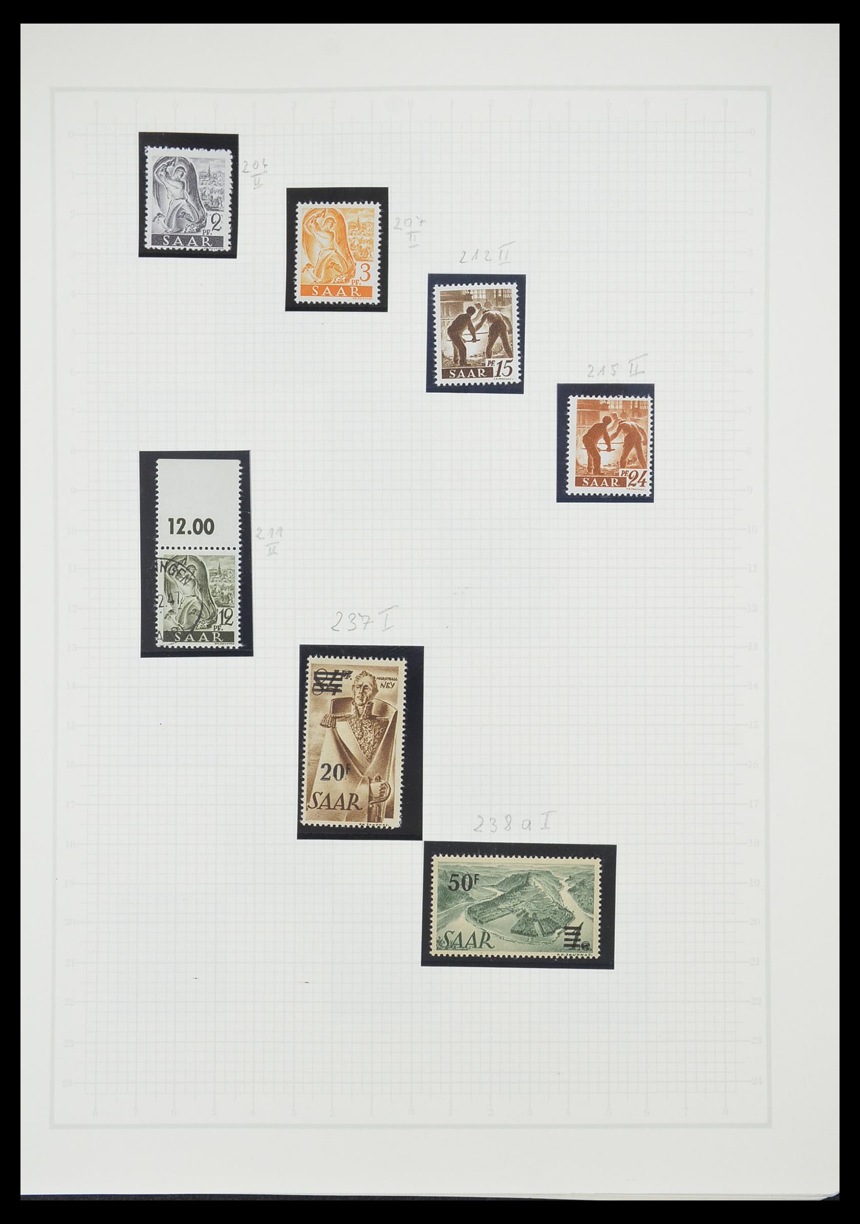 33363 056 - Postzegelverzameling 33363 Duitsland 1850-1960.