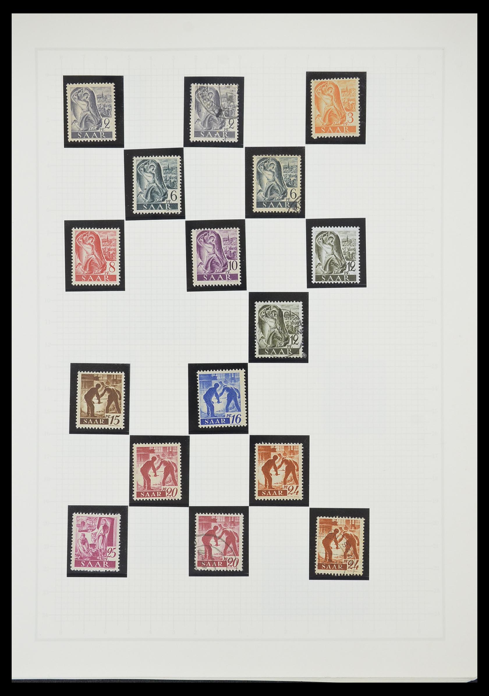 33363 057 - Postzegelverzameling 33363 Duitsland 1850-1960.