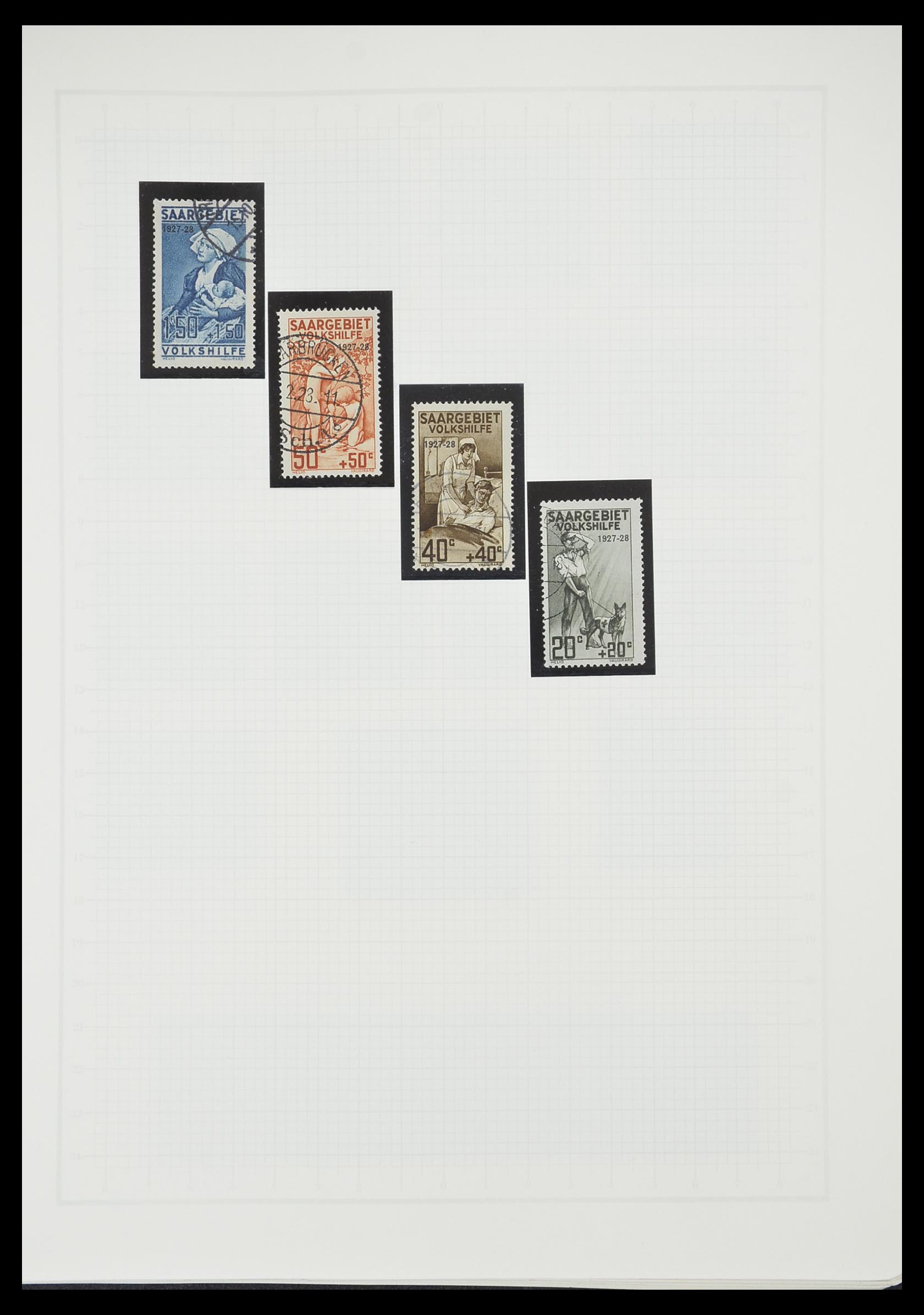 33363 063 - Postzegelverzameling 33363 Duitsland 1850-1960.