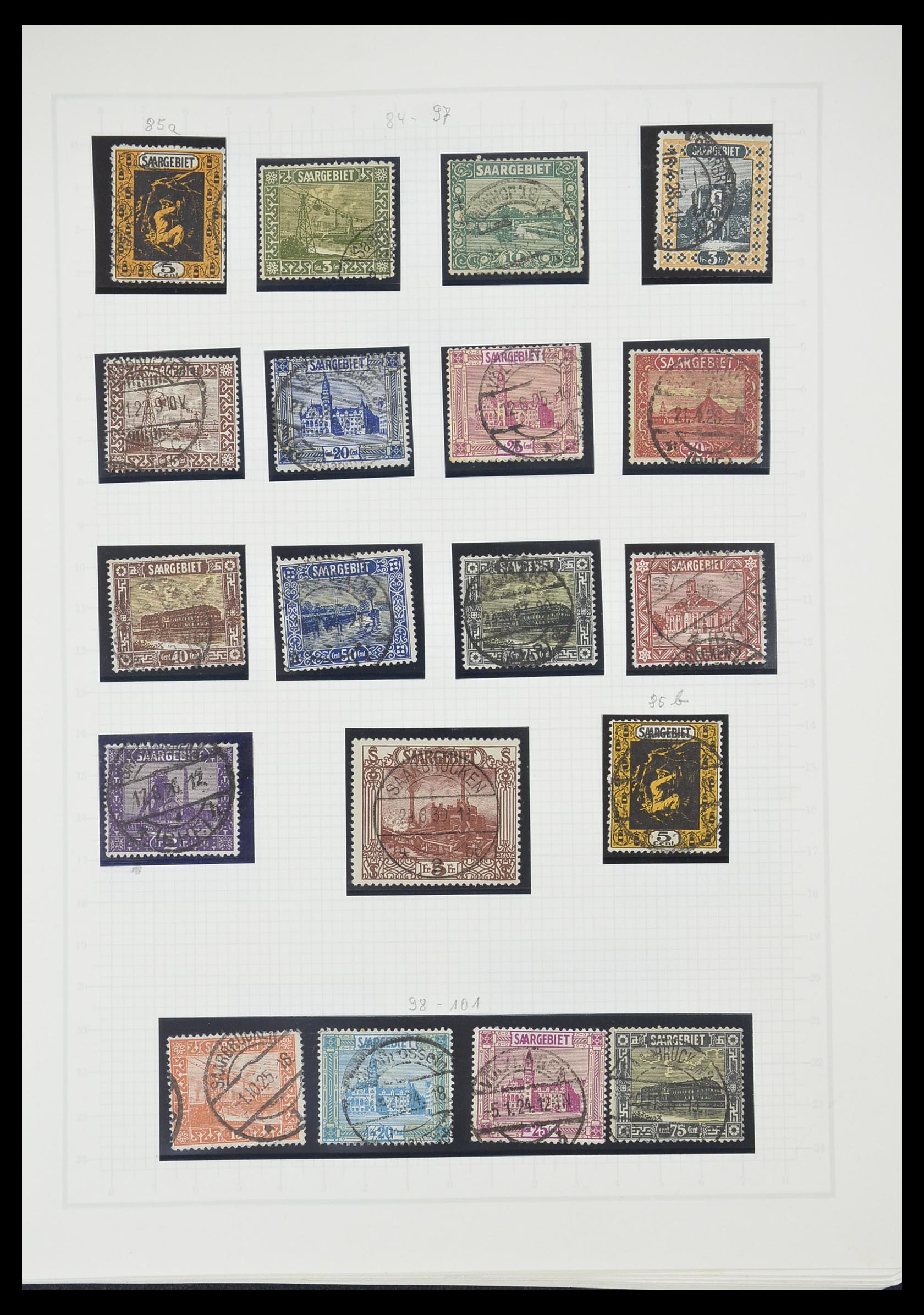 33363 064 - Postzegelverzameling 33363 Duitsland 1850-1960.