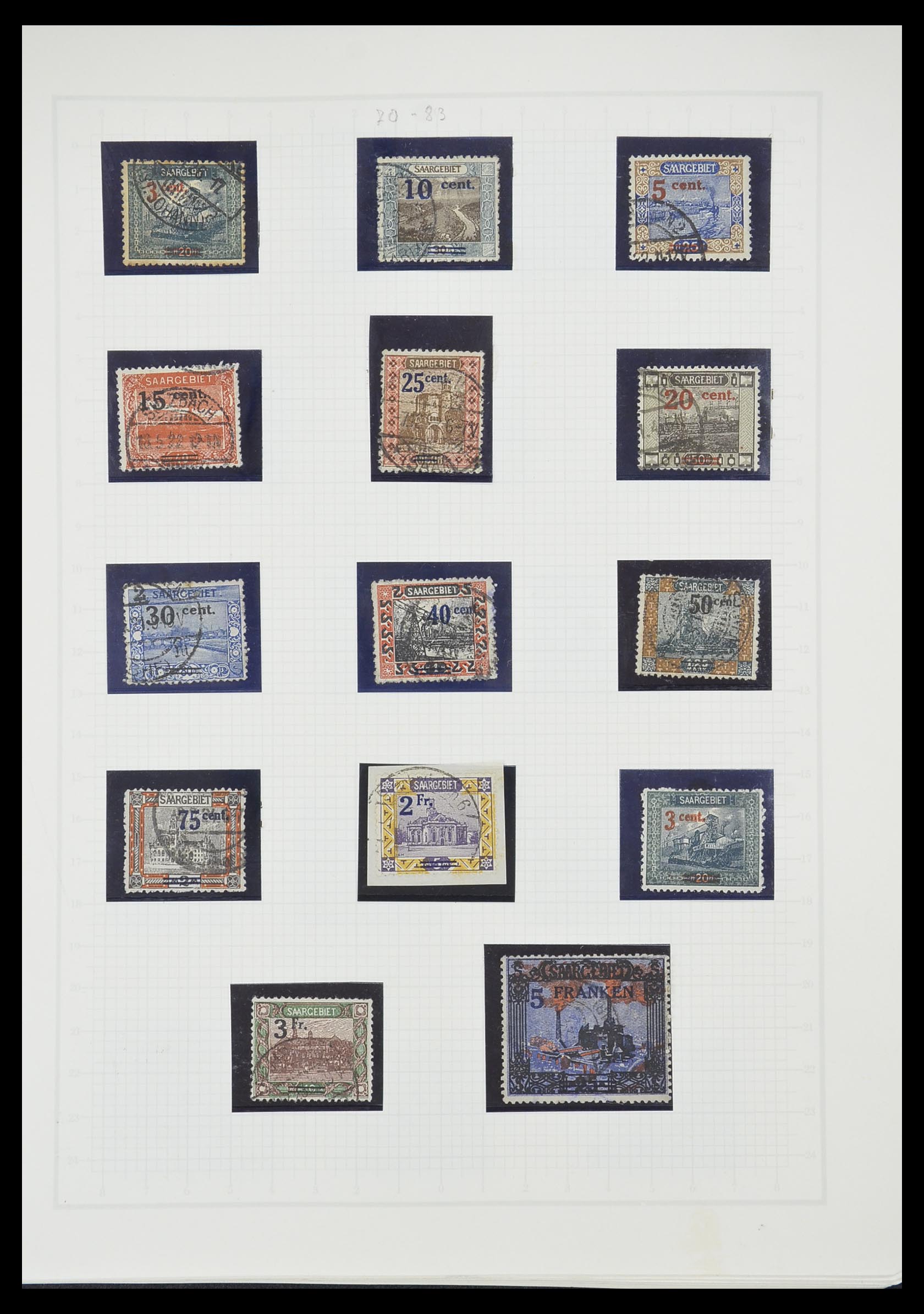 33363 065 - Stamp collection 33363 Germany 1850-1960.