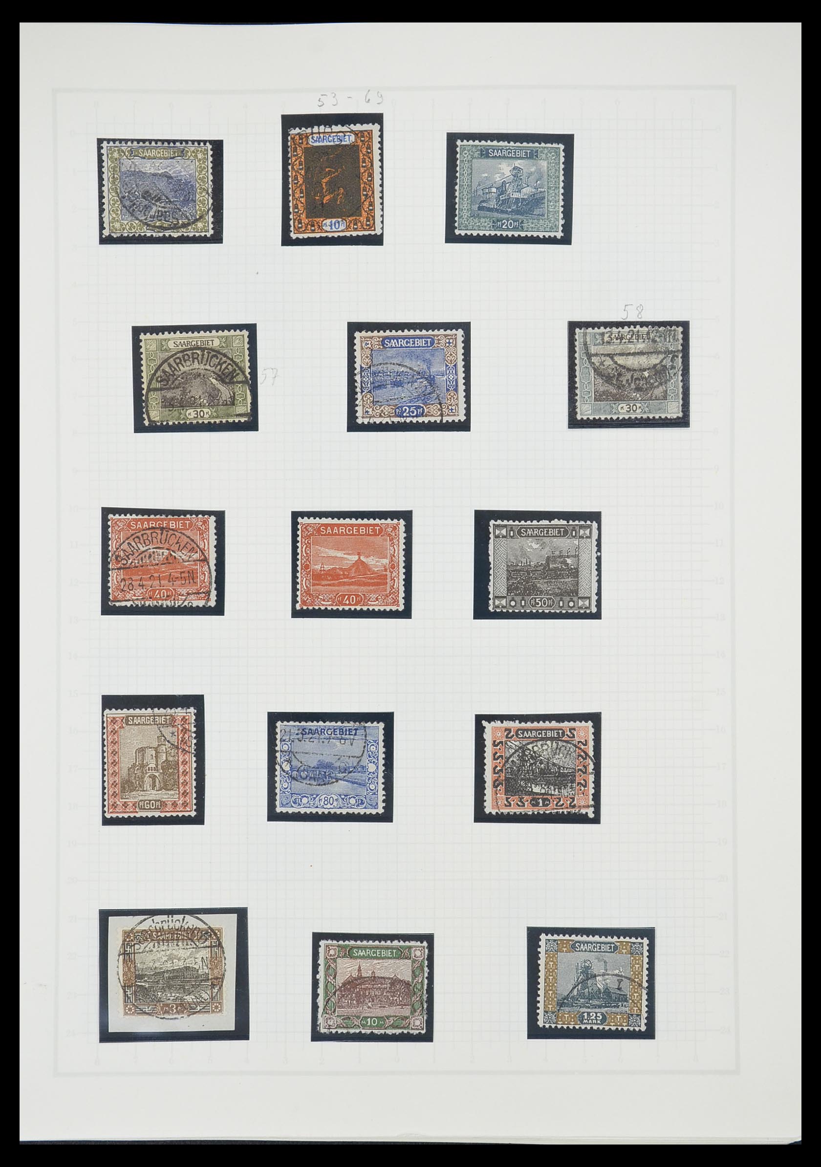 33363 066 - Postzegelverzameling 33363 Duitsland 1850-1960.