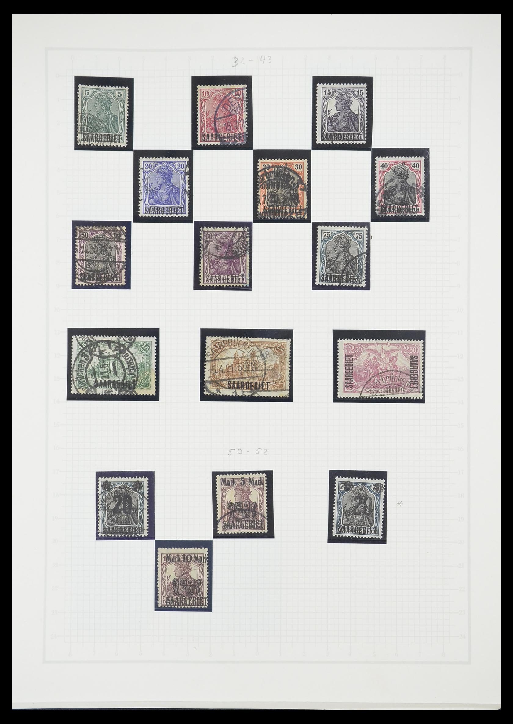 33363 068 - Postzegelverzameling 33363 Duitsland 1850-1960.