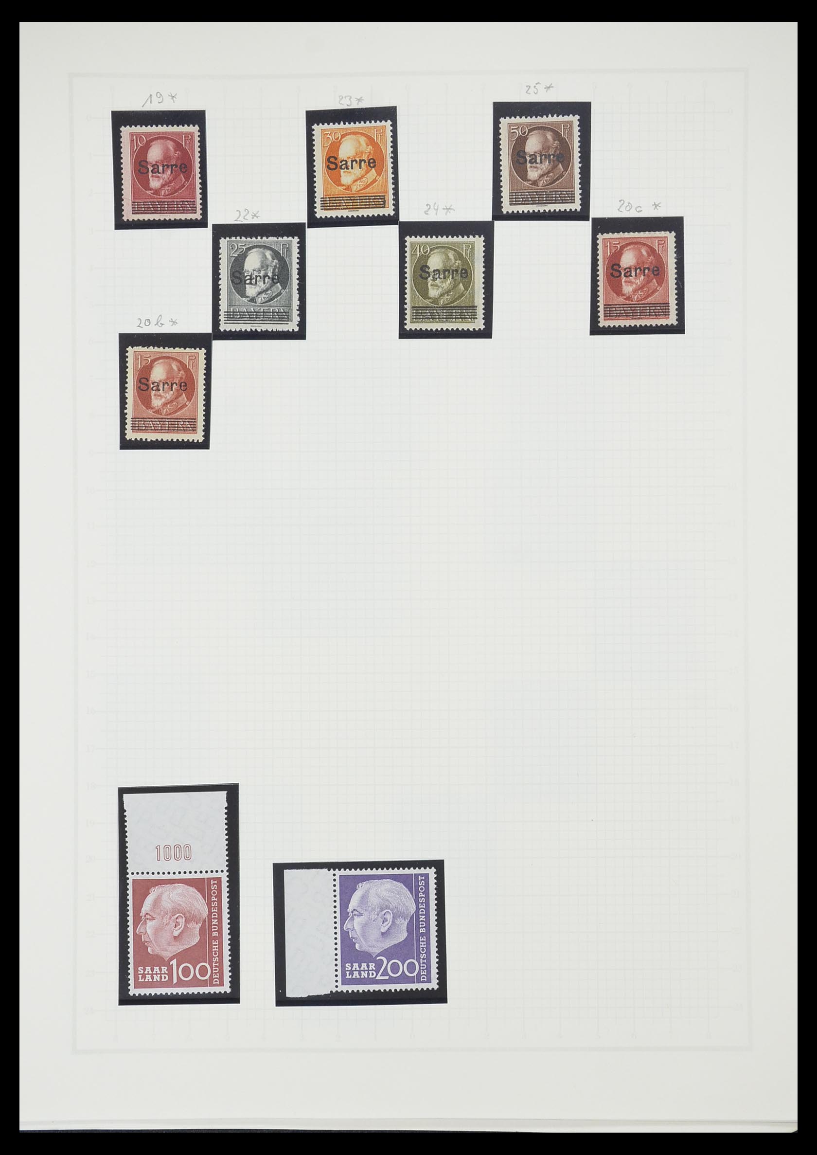 33363 069 - Stamp collection 33363 Germany 1850-1960.