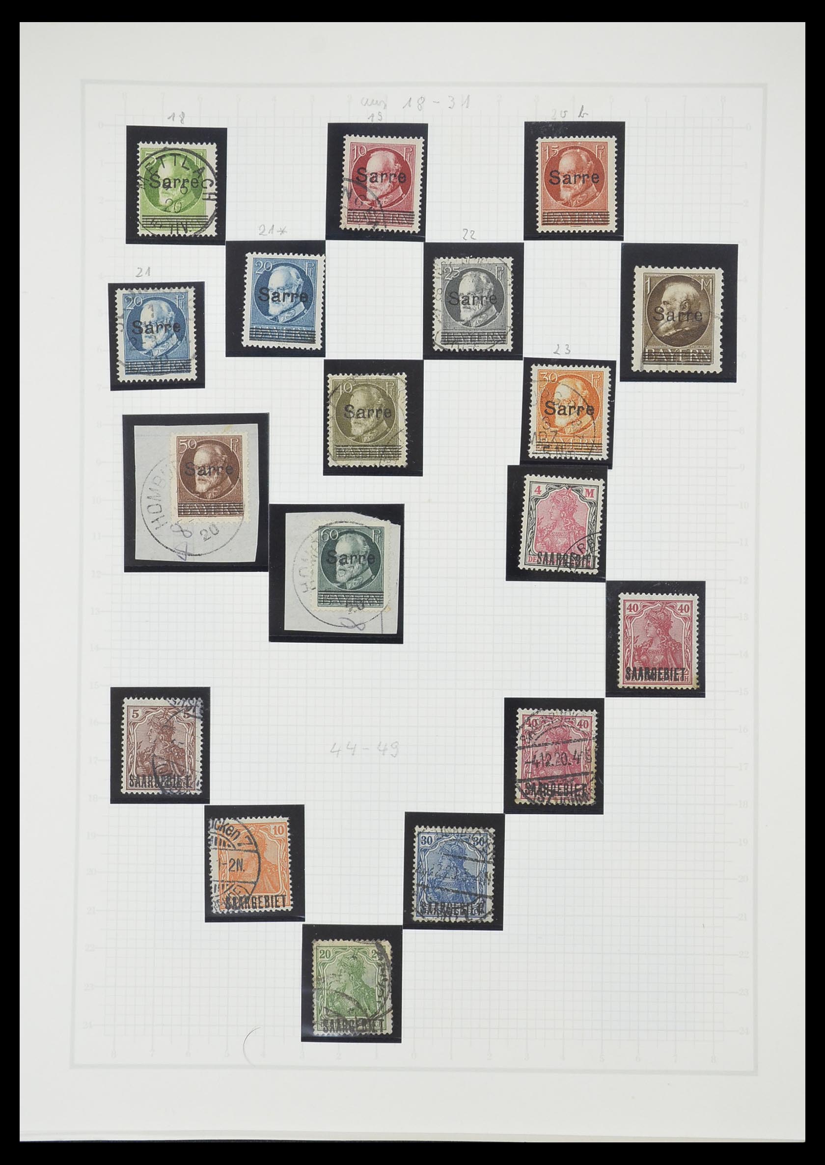 33363 070 - Postzegelverzameling 33363 Duitsland 1850-1960.