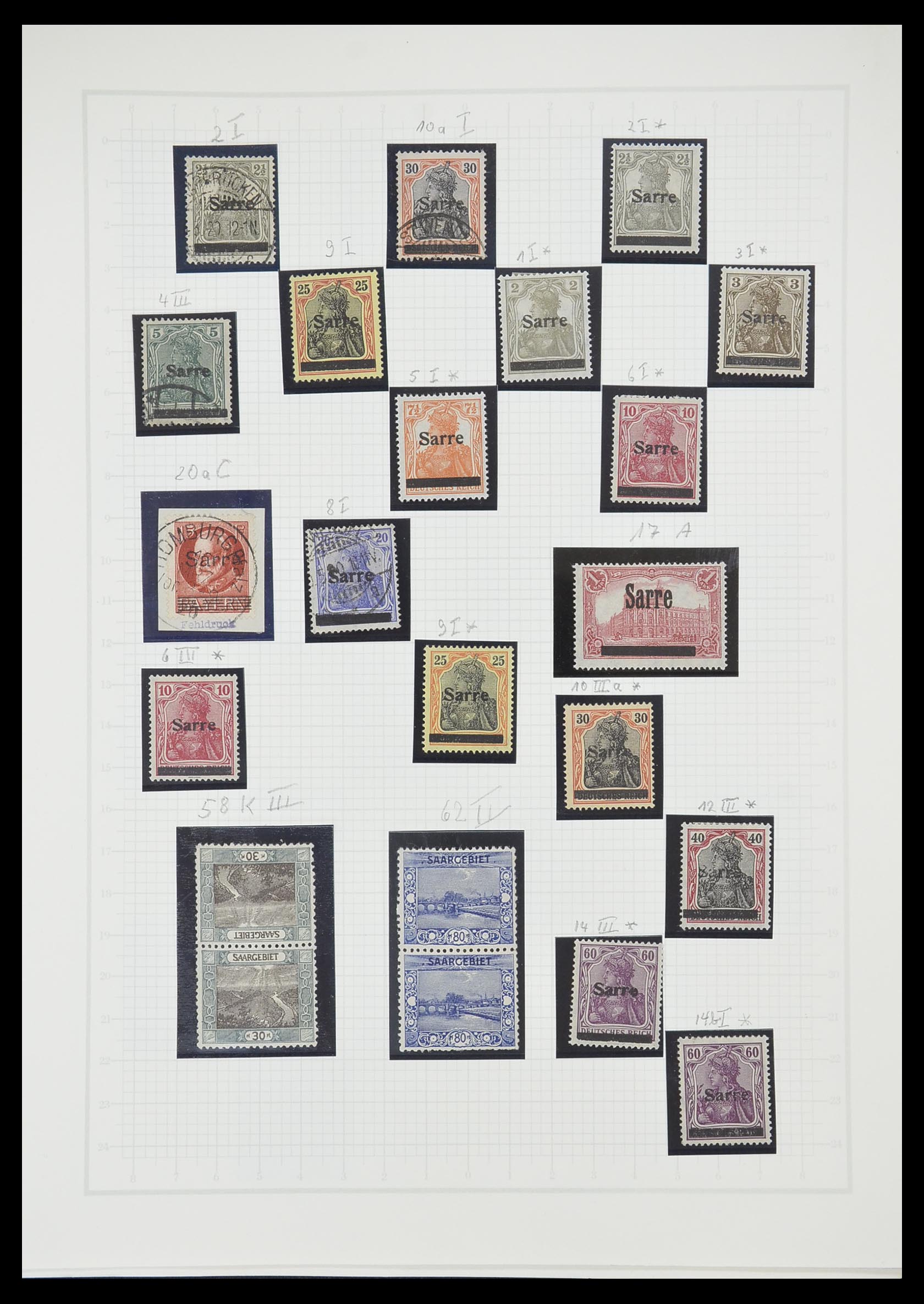 33363 071 - Stamp collection 33363 Germany 1850-1960.