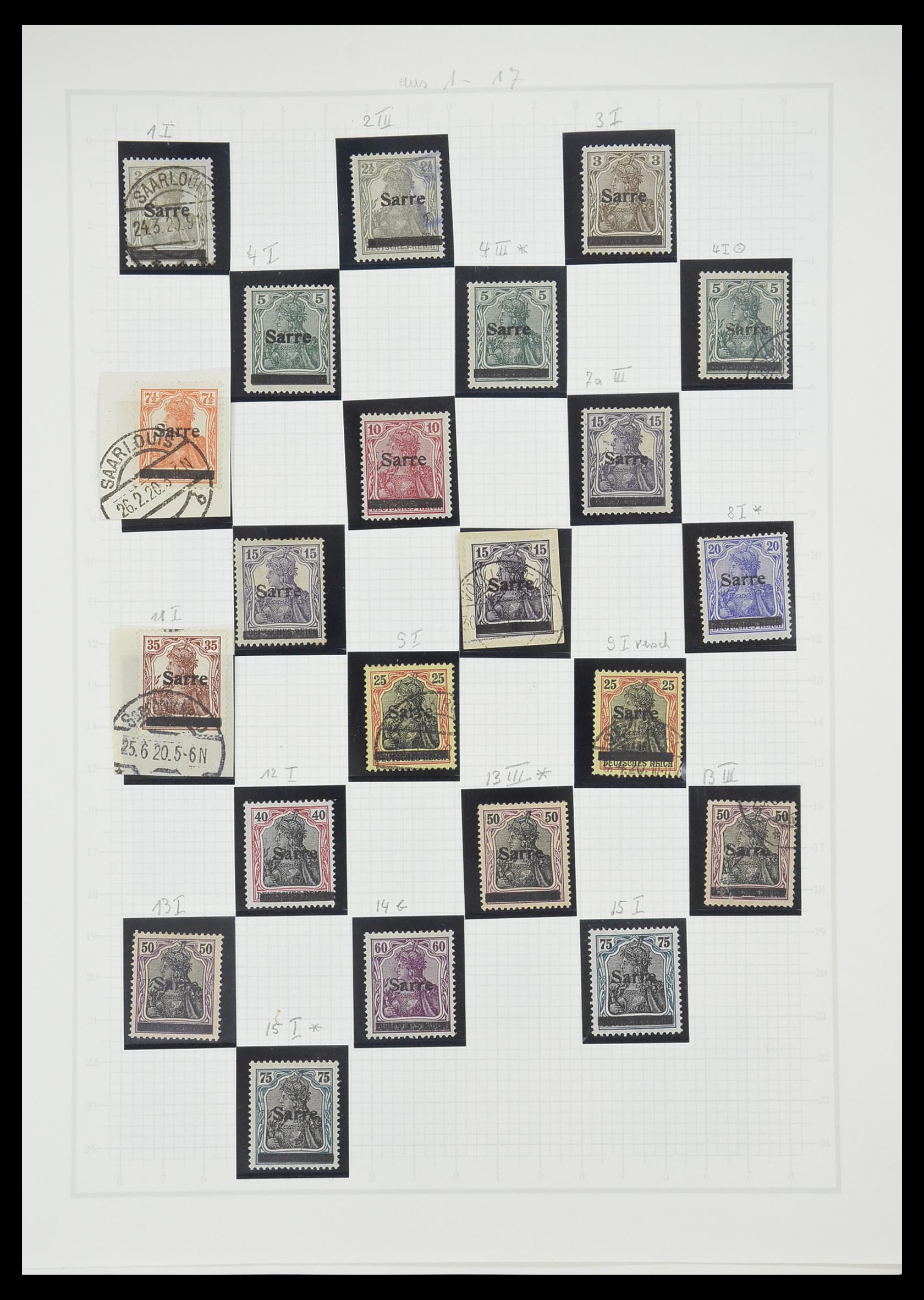 33363 072 - Stamp collection 33363 Germany 1850-1960.