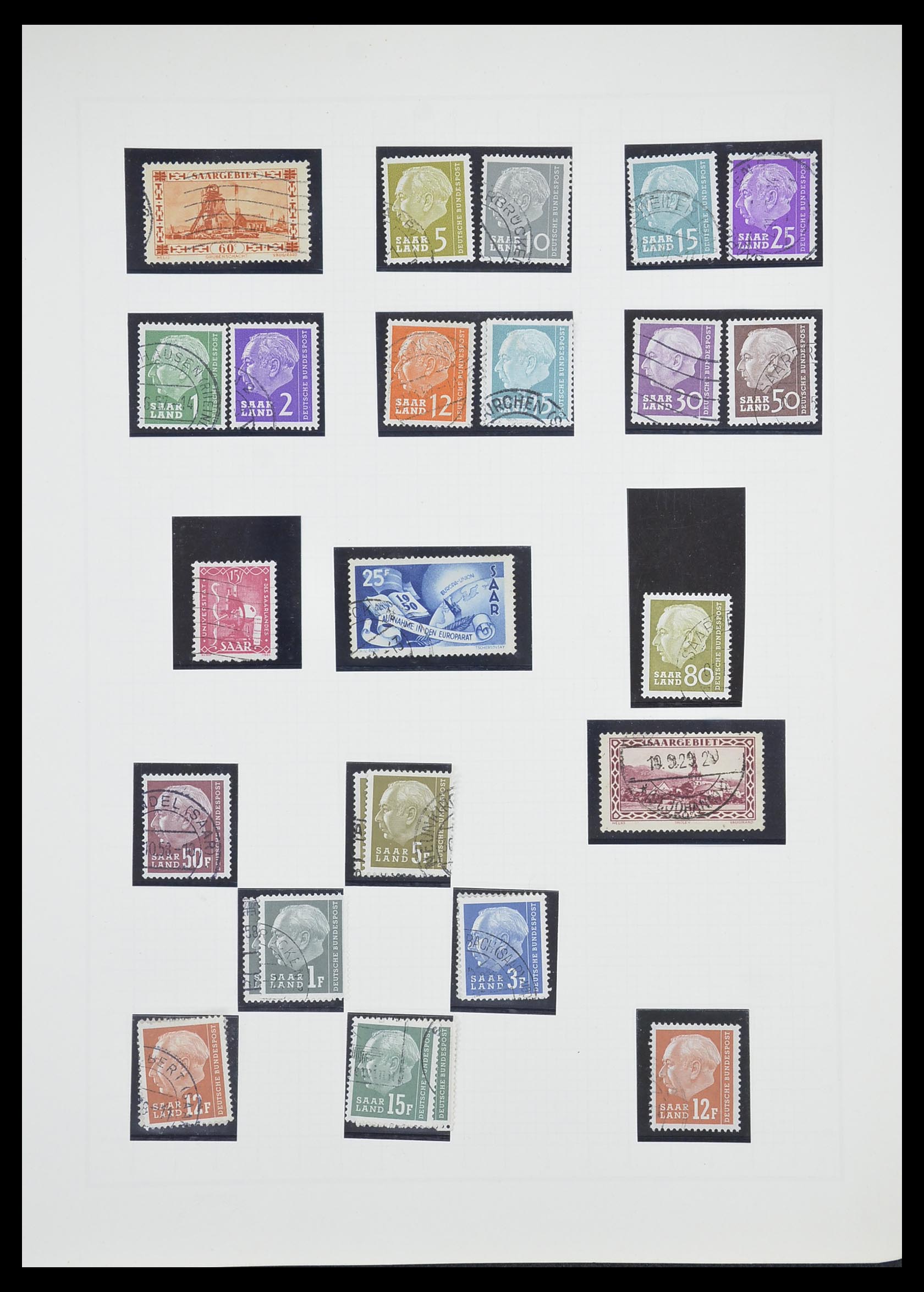 33363 073 - Postzegelverzameling 33363 Duitsland 1850-1960.