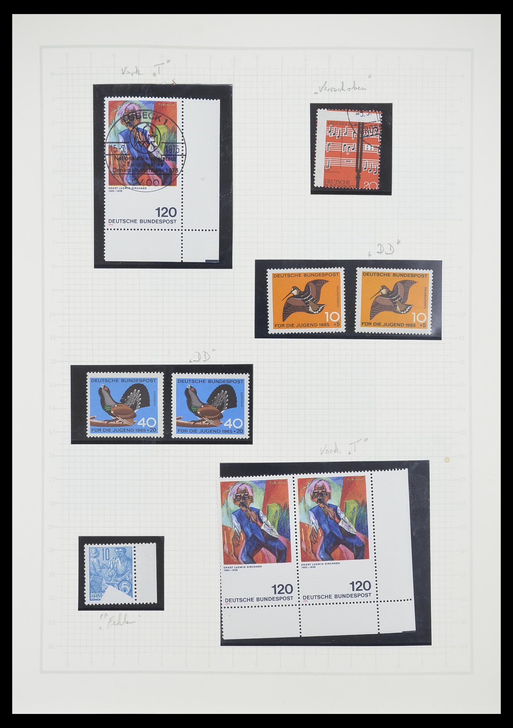 33363 082 - Postzegelverzameling 33363 Duitsland 1850-1960.