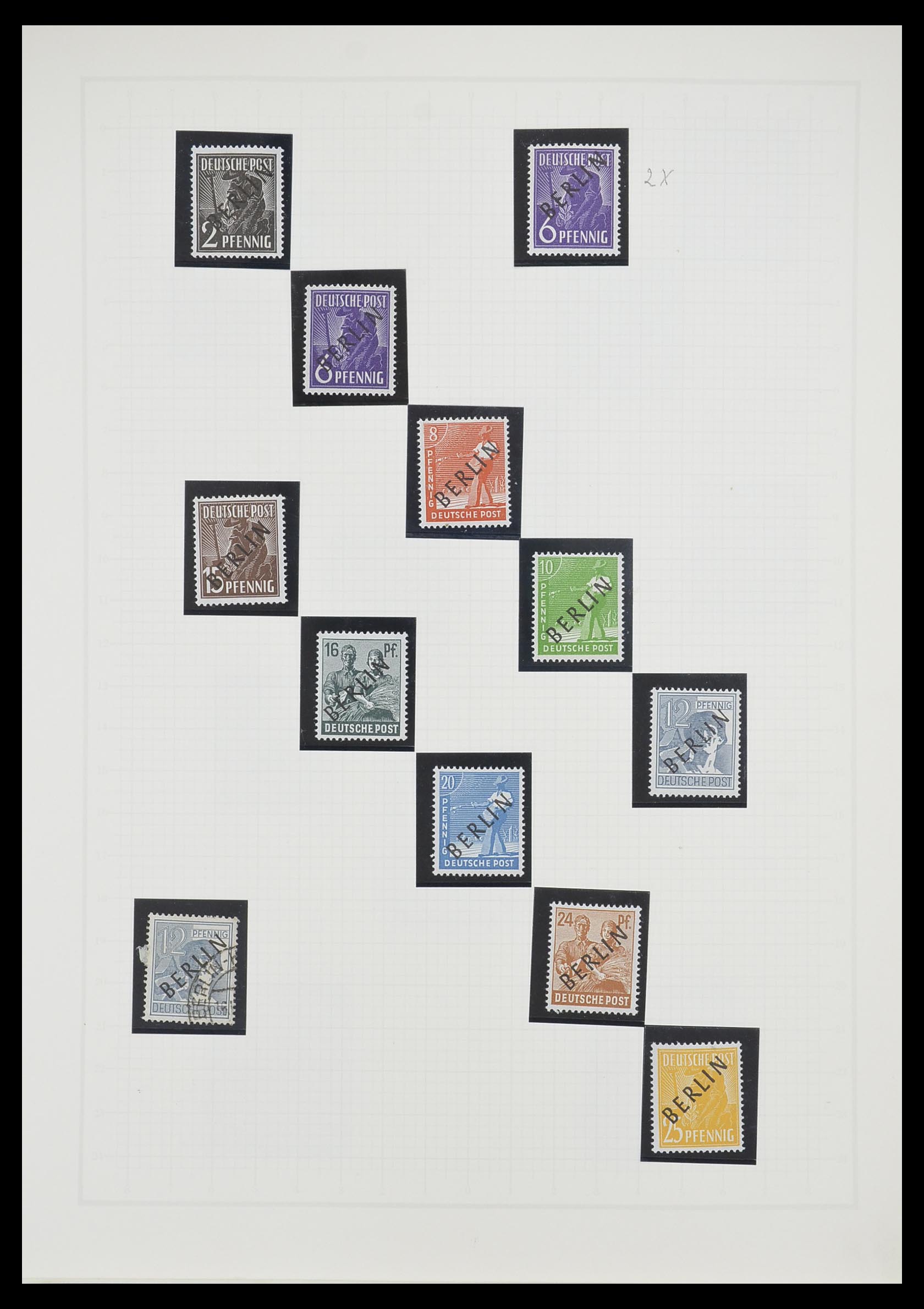 33363 085 - Postzegelverzameling 33363 Duitsland 1850-1960.