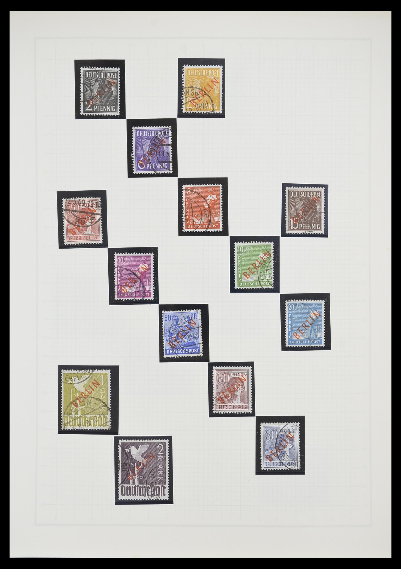 33363 087 - Postzegelverzameling 33363 Duitsland 1850-1960.