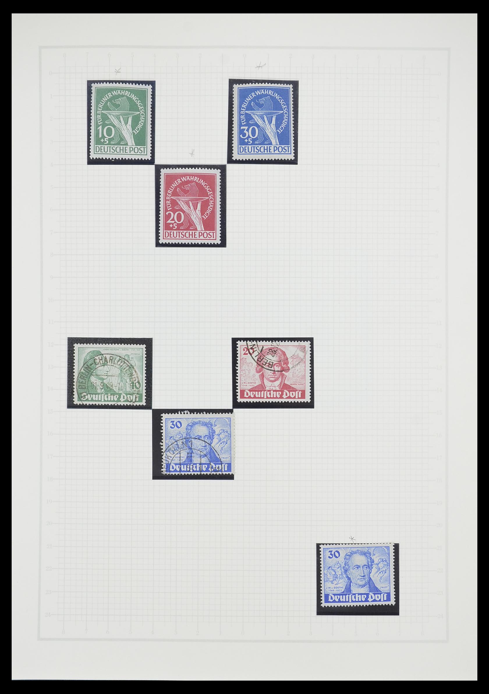 33363 088 - Stamp collection 33363 Germany 1850-1960.