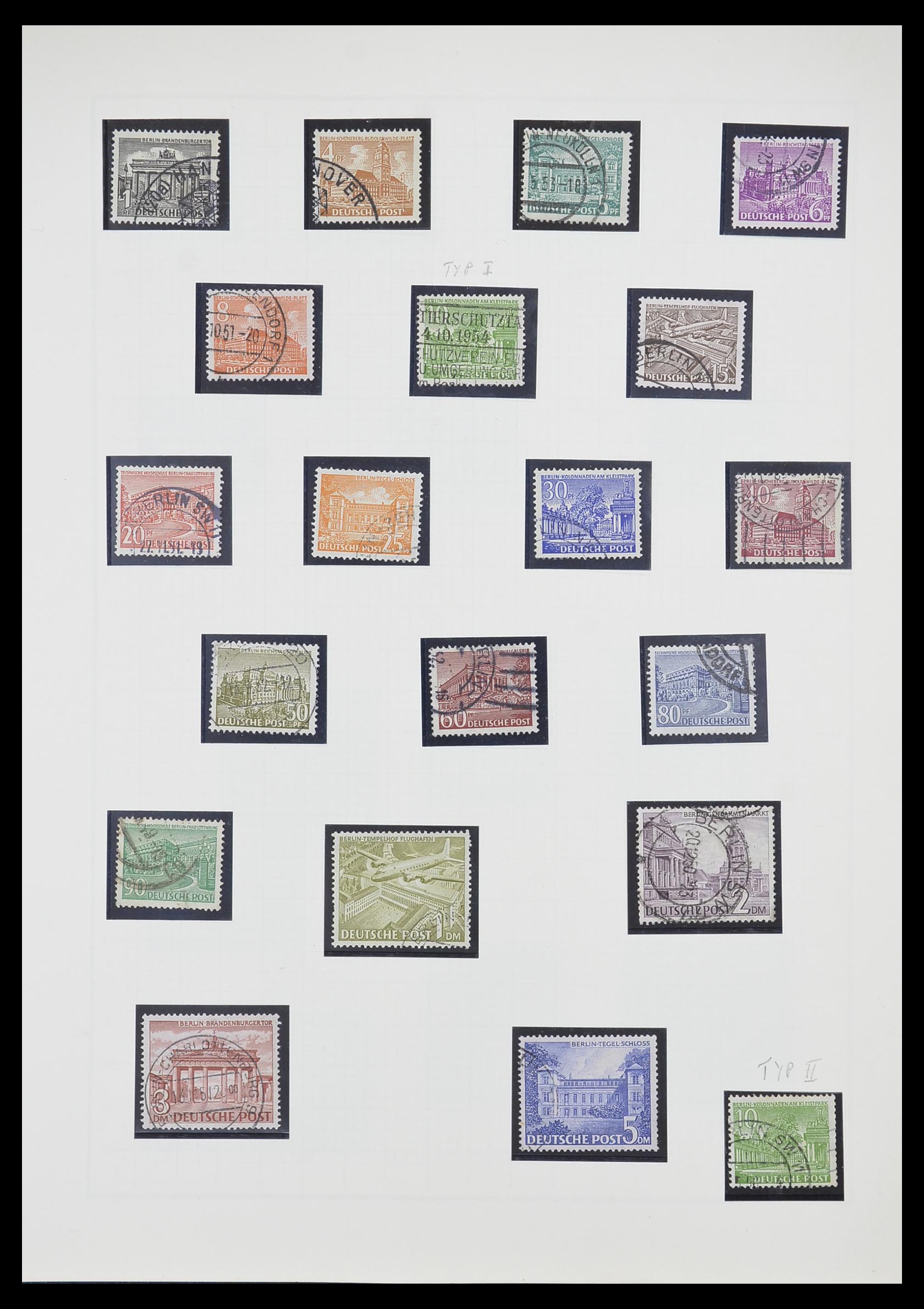 33363 093 - Stamp collection 33363 Germany 1850-1960.