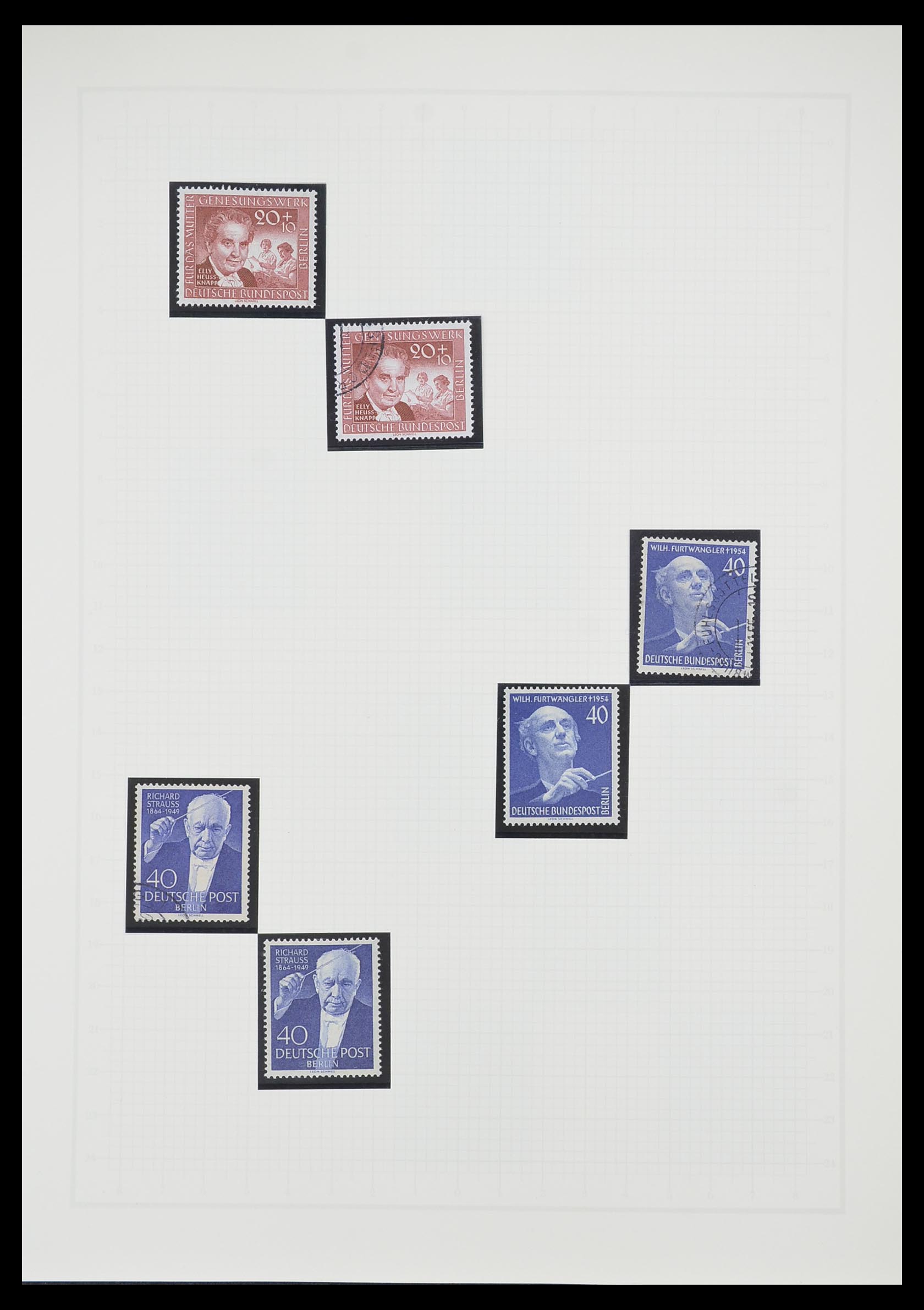 33363 096 - Postzegelverzameling 33363 Duitsland 1850-1960.