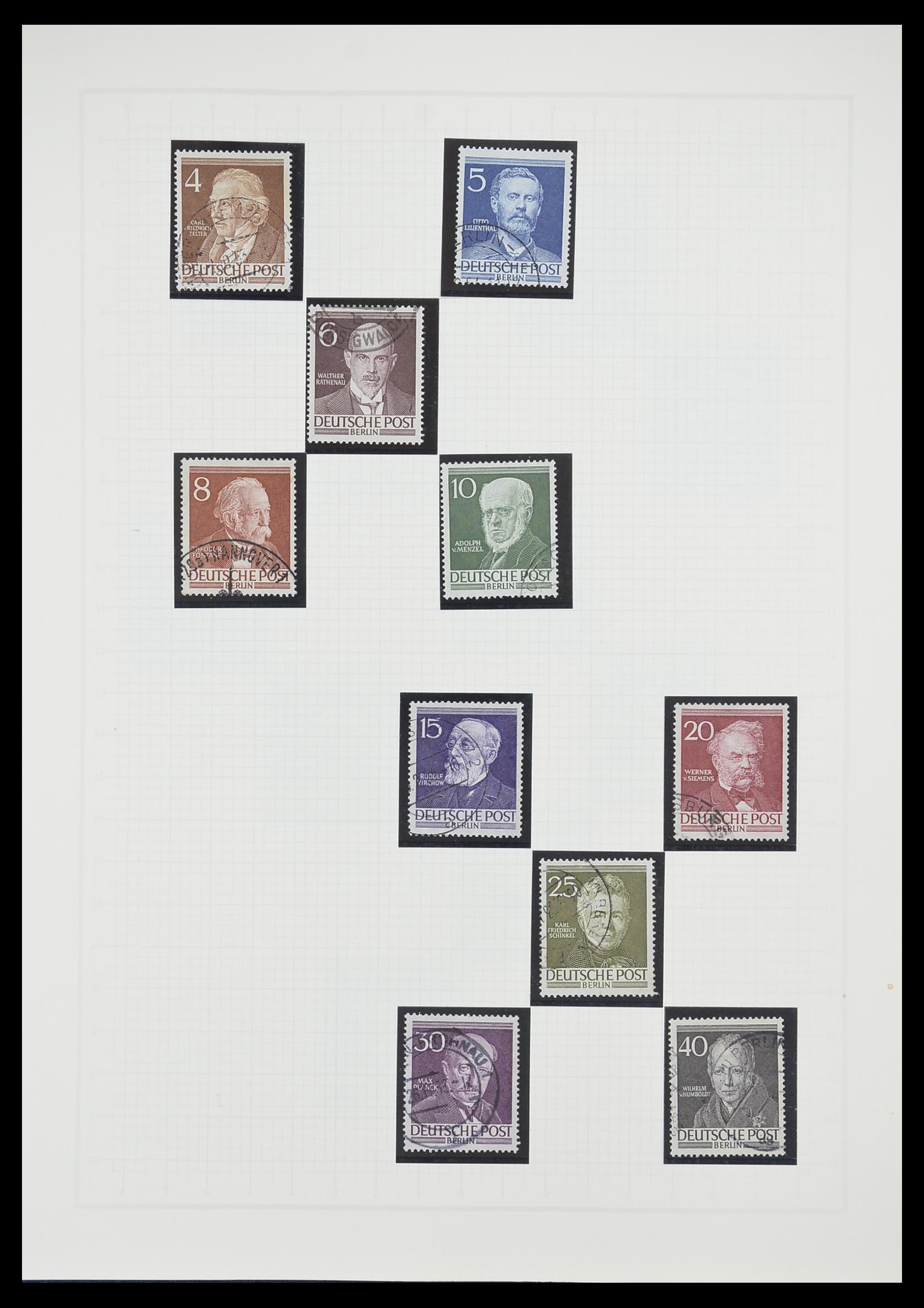 33363 097 - Postzegelverzameling 33363 Duitsland 1850-1960.