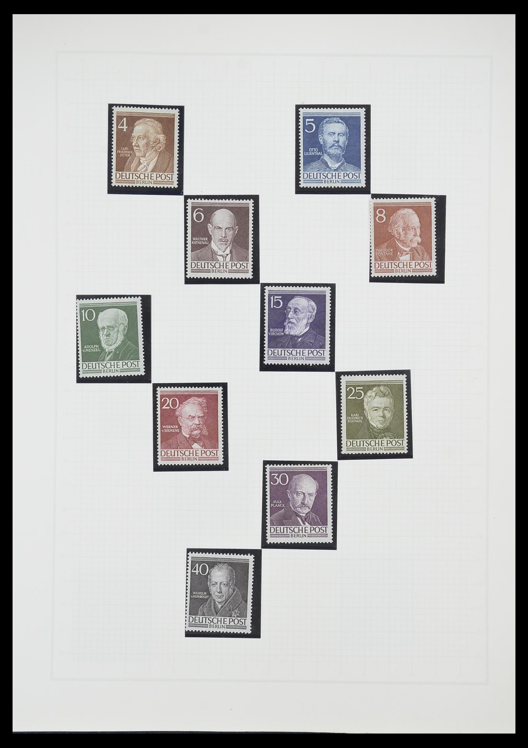 33363 098 - Postzegelverzameling 33363 Duitsland 1850-1960.