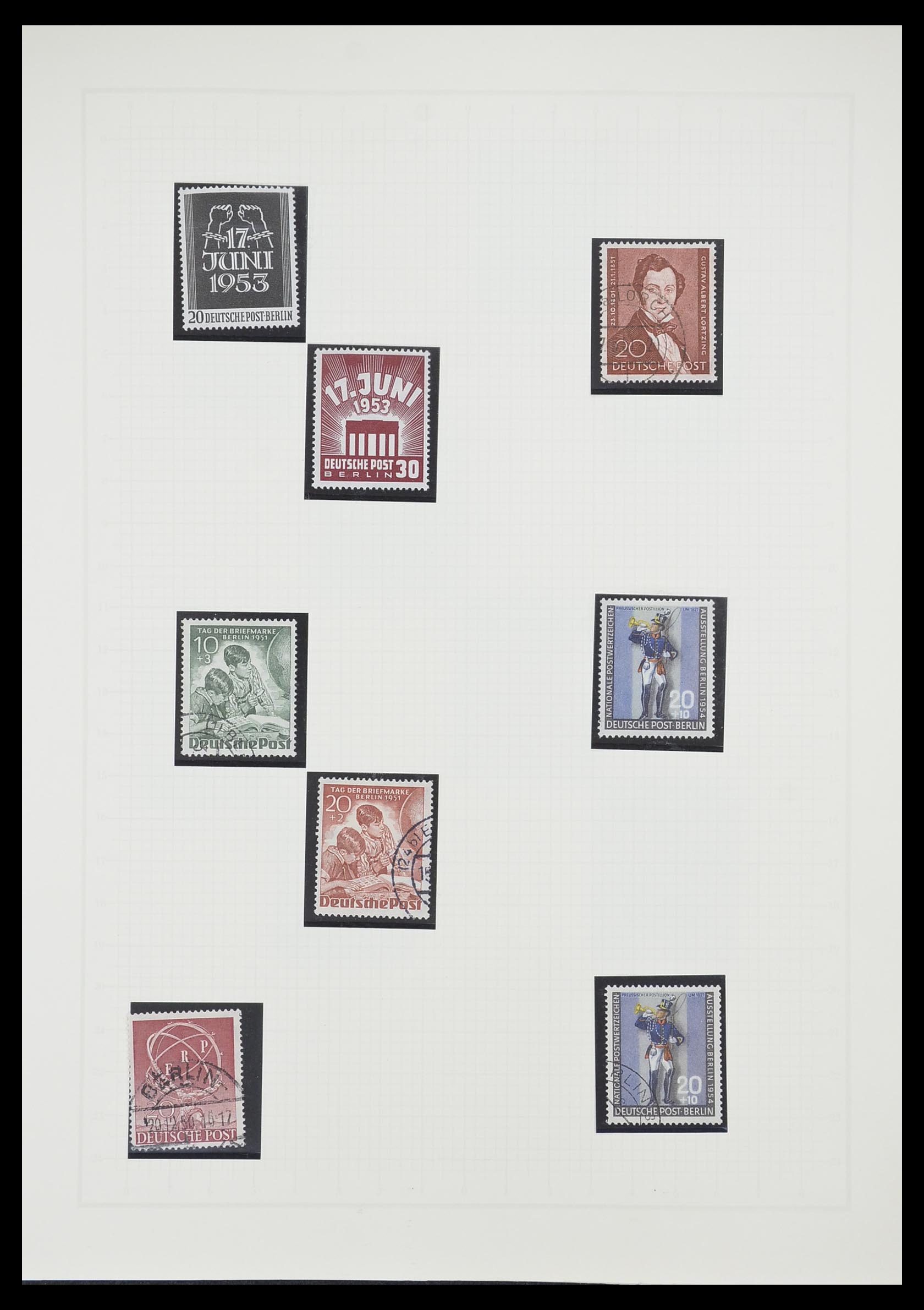 33363 099 - Postzegelverzameling 33363 Duitsland 1850-1960.