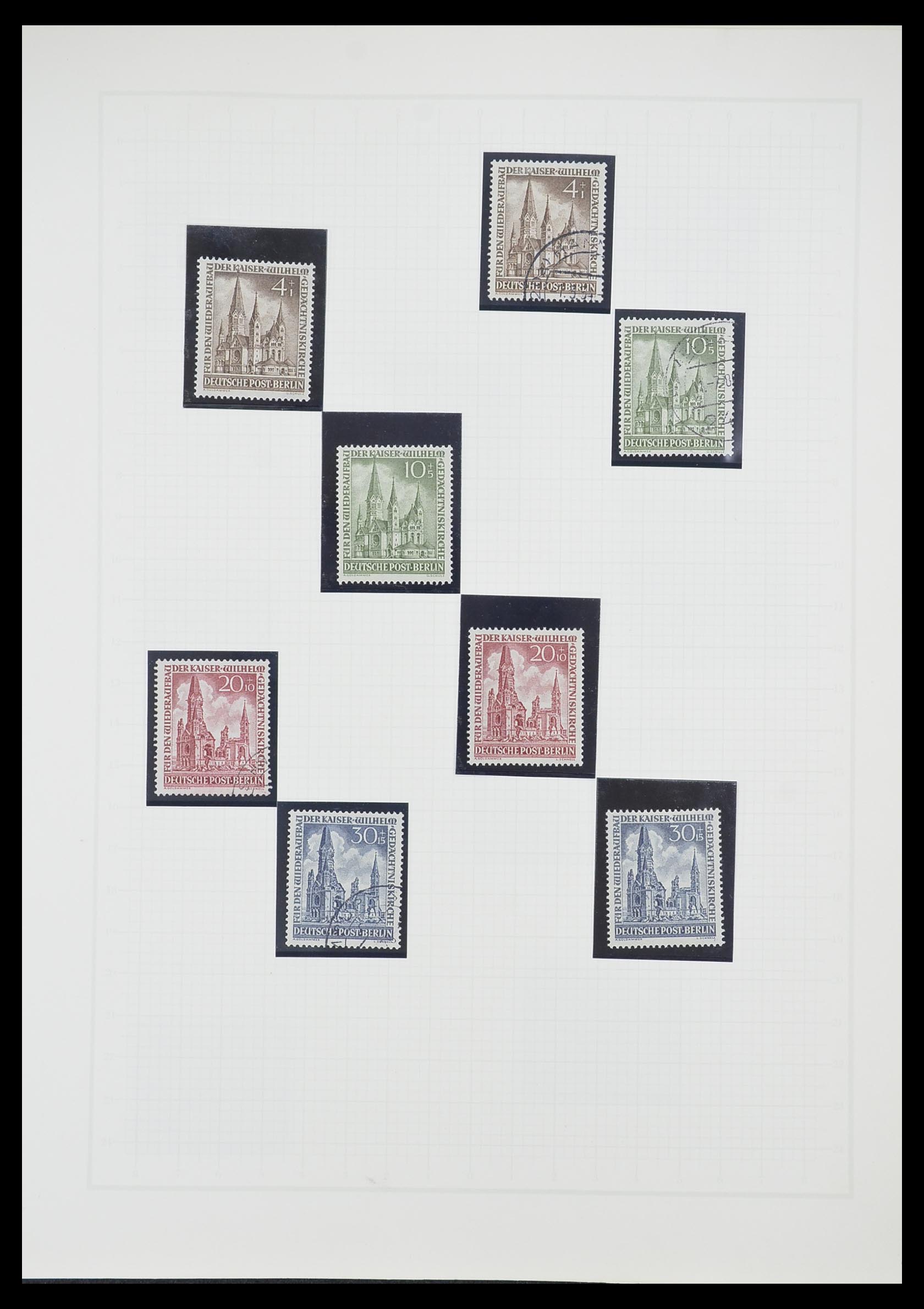 33363 100 - Postzegelverzameling 33363 Duitsland 1850-1960.