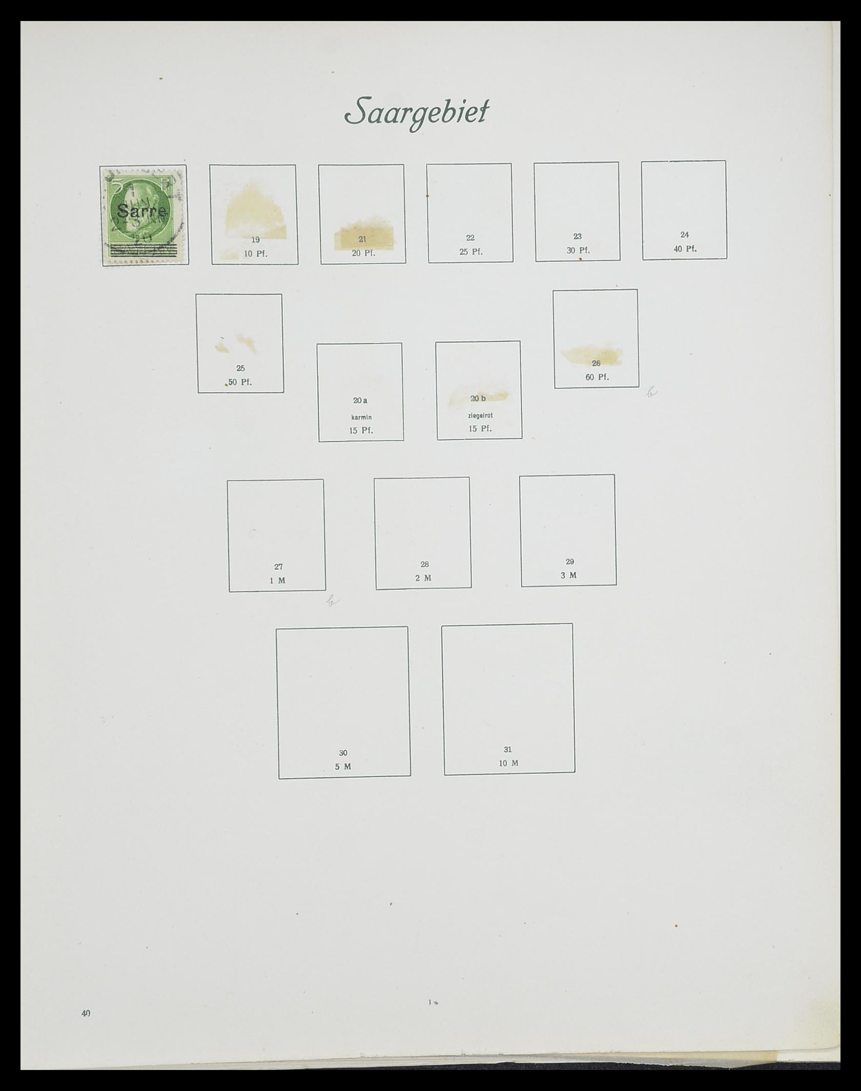 33363 251 - Postzegelverzameling 33363 Duitsland 1850-1960.