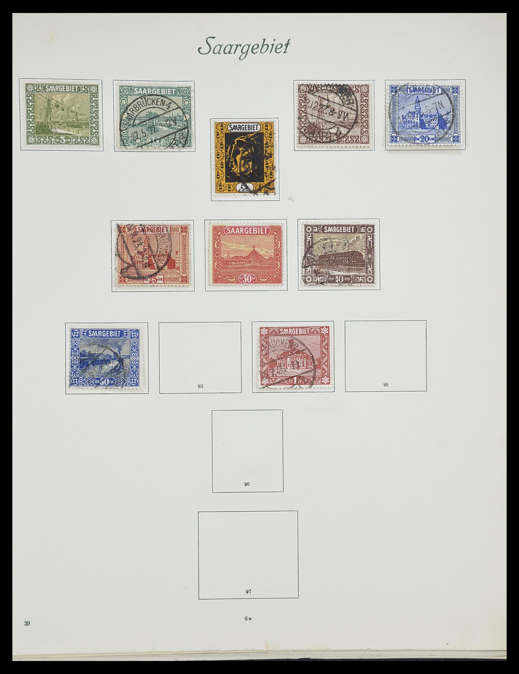 33363 256 - Stamp collection 33363 Germany 1850-1960.