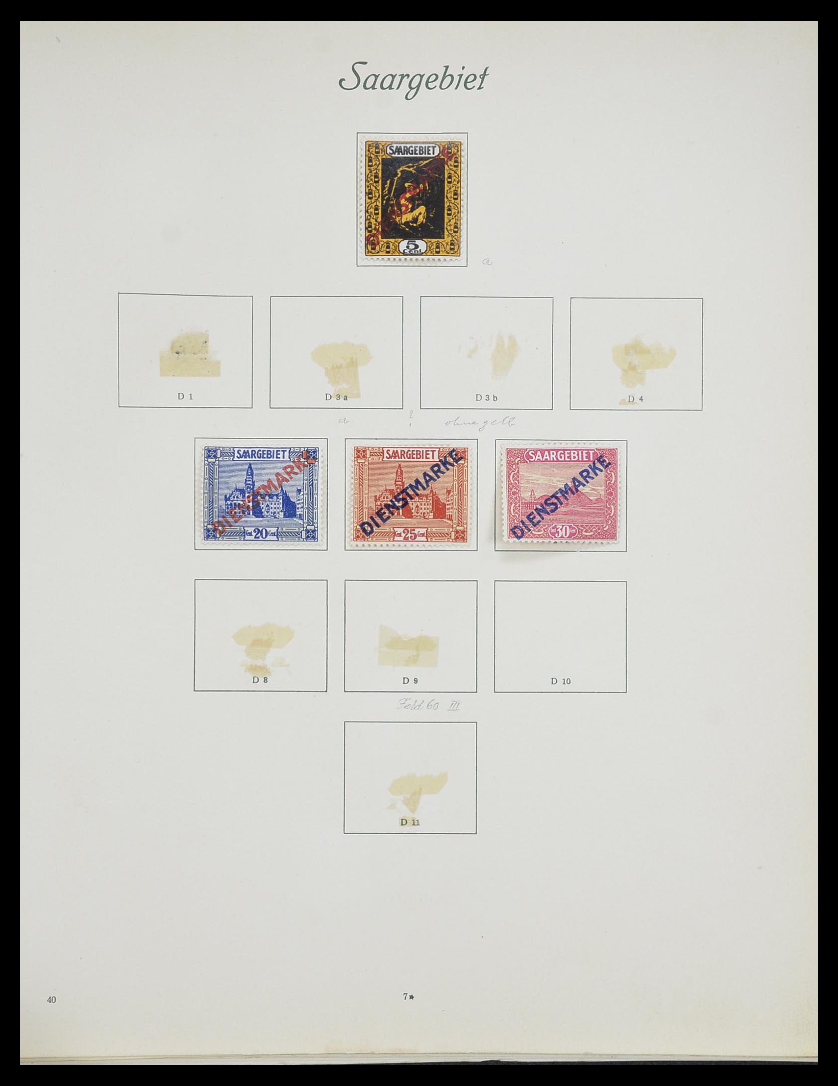 33363 257 - Postzegelverzameling 33363 Duitsland 1850-1960.