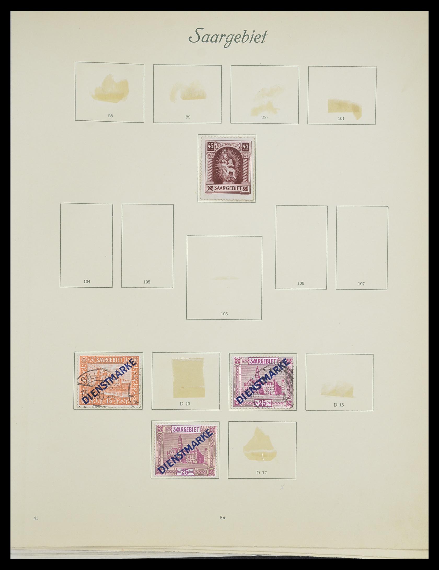 33363 258 - Postzegelverzameling 33363 Duitsland 1850-1960.