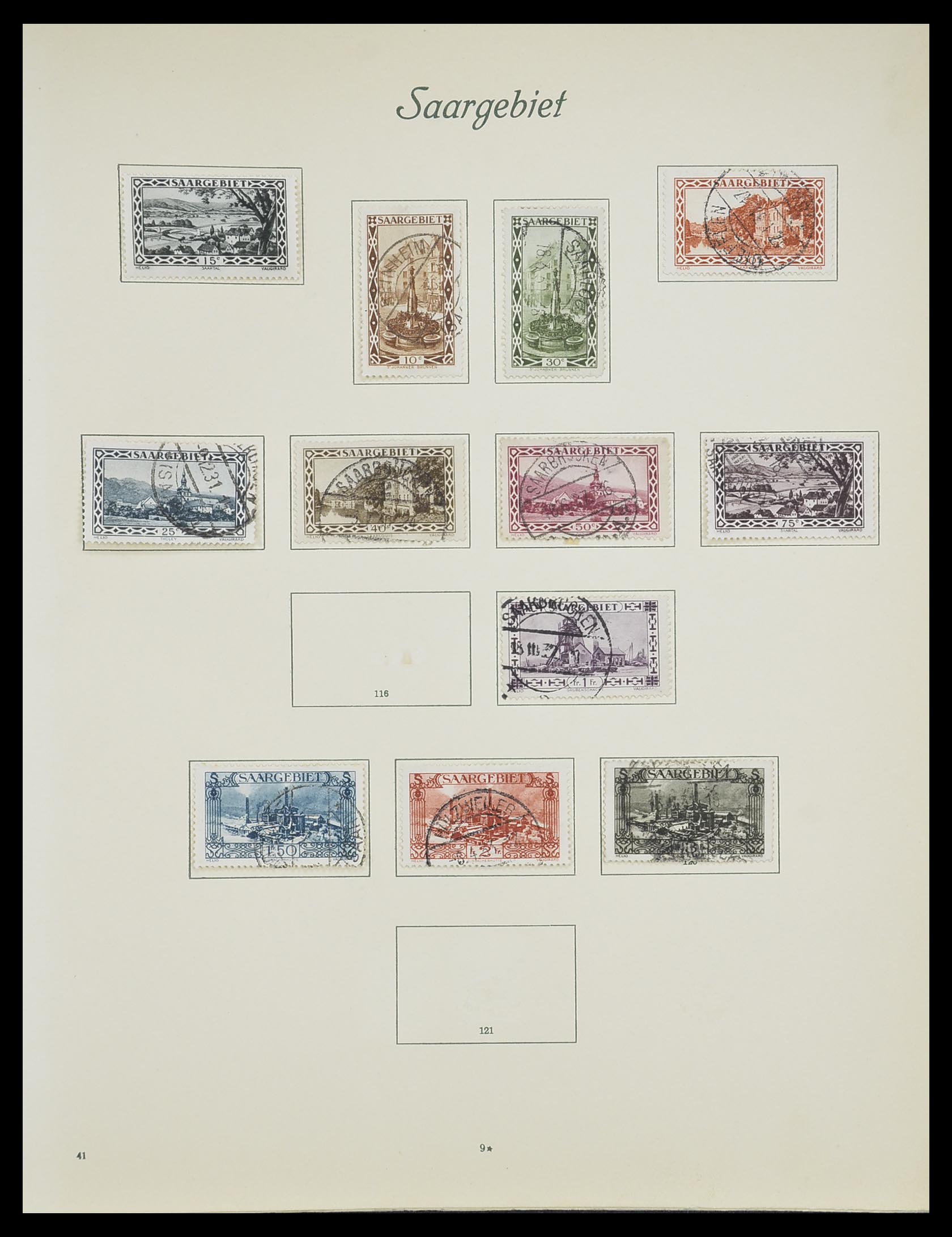 33363 259 - Stamp collection 33363 Germany 1850-1960.