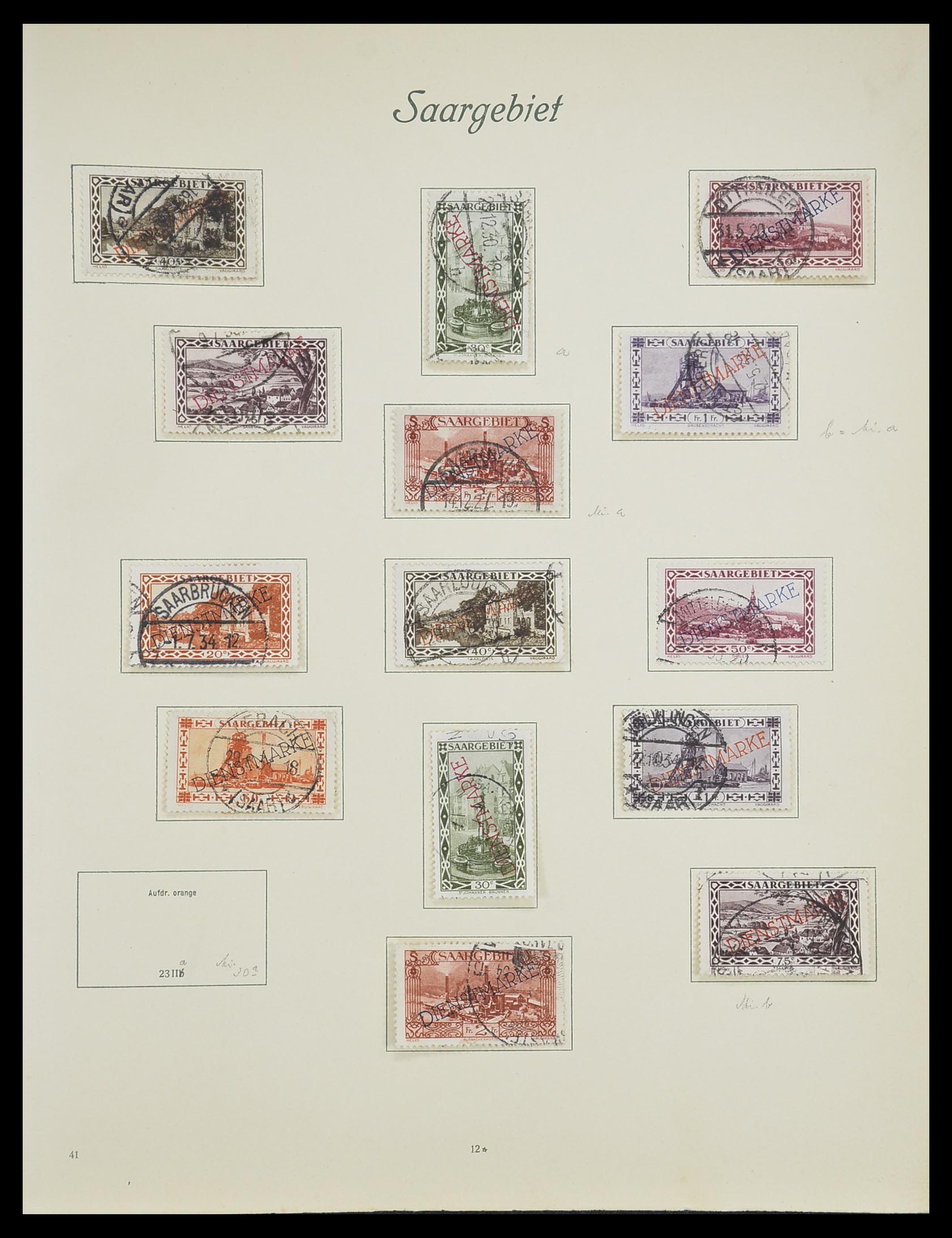 33363 260 - Stamp collection 33363 Germany 1850-1960.