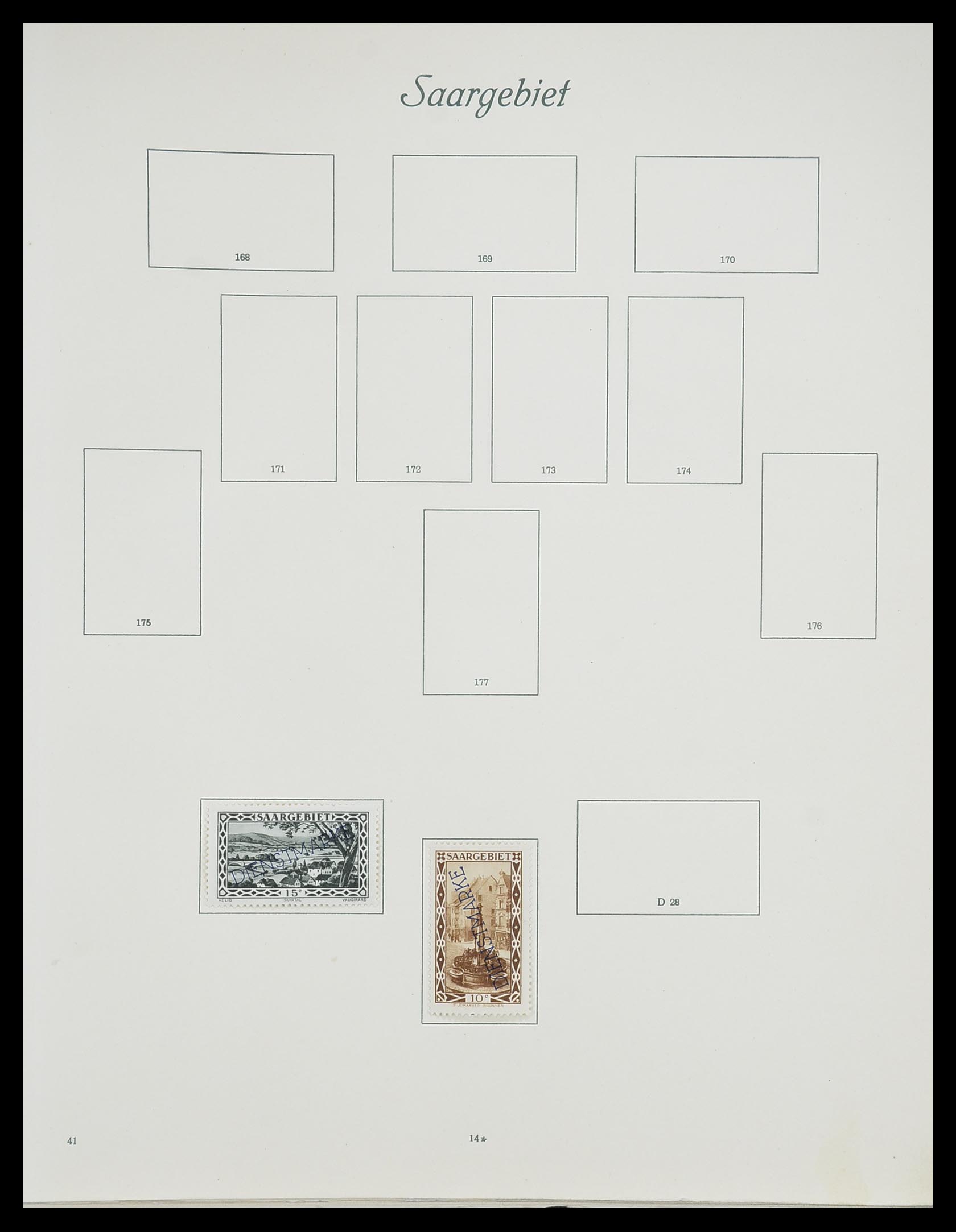 33363 262 - Postzegelverzameling 33363 Duitsland 1850-1960.