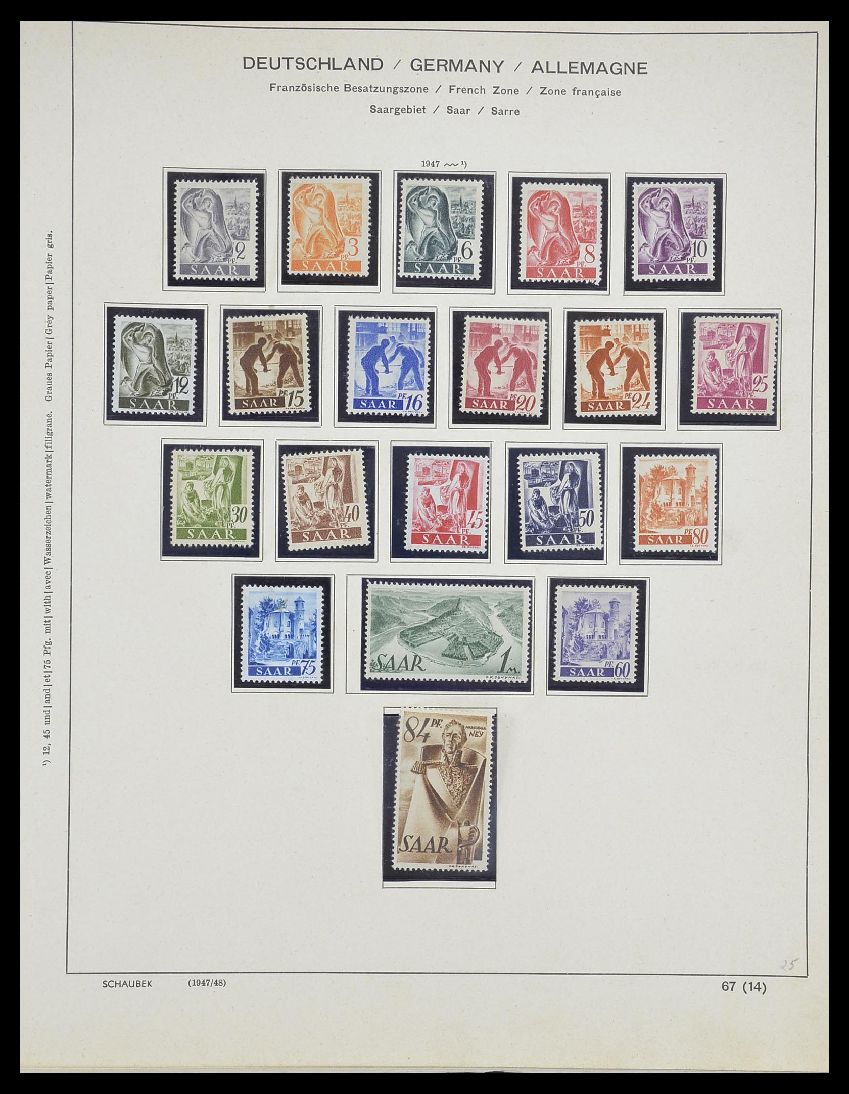 33363 266 - Stamp collection 33363 Germany 1850-1960.