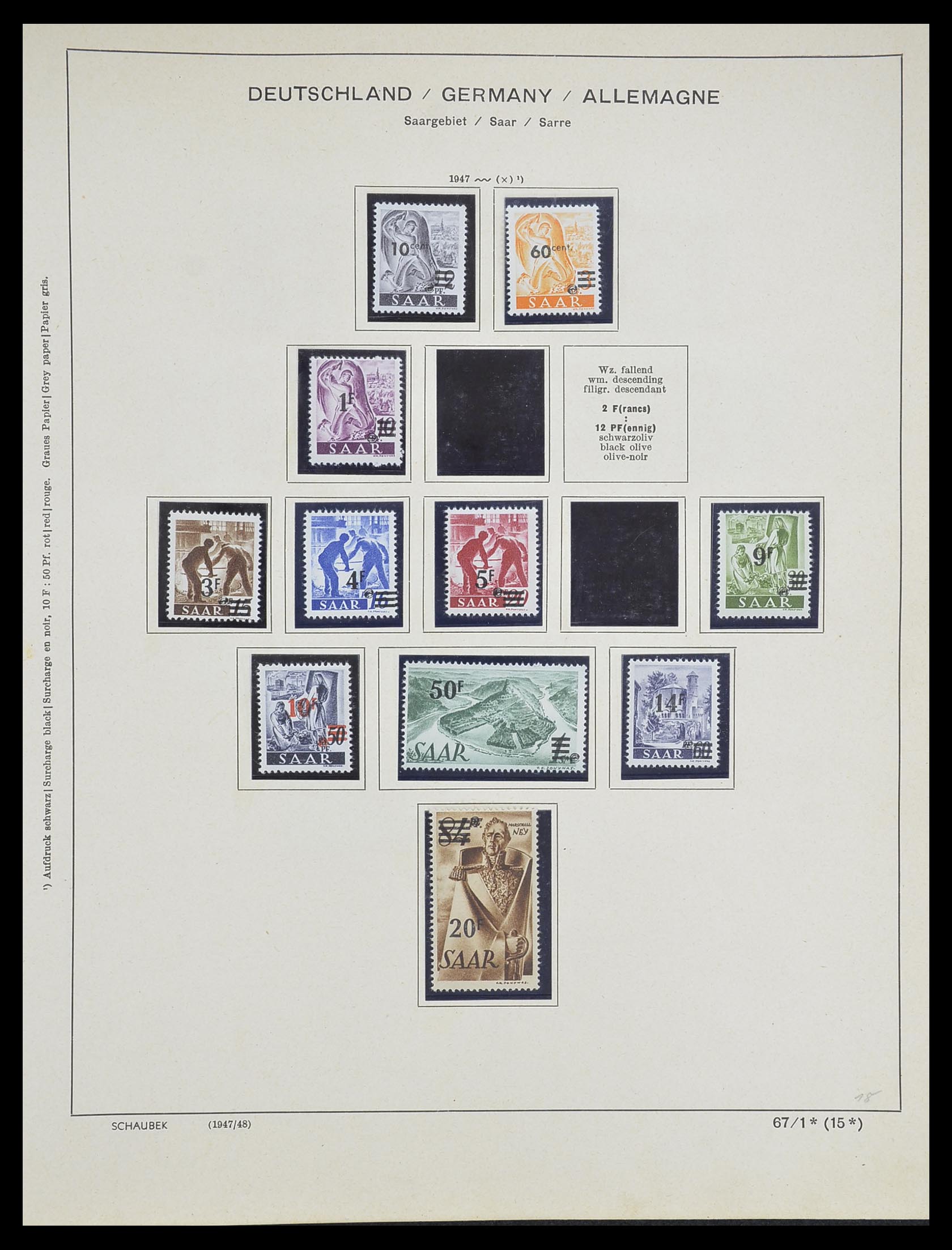 33363 267 - Postzegelverzameling 33363 Duitsland 1850-1960.