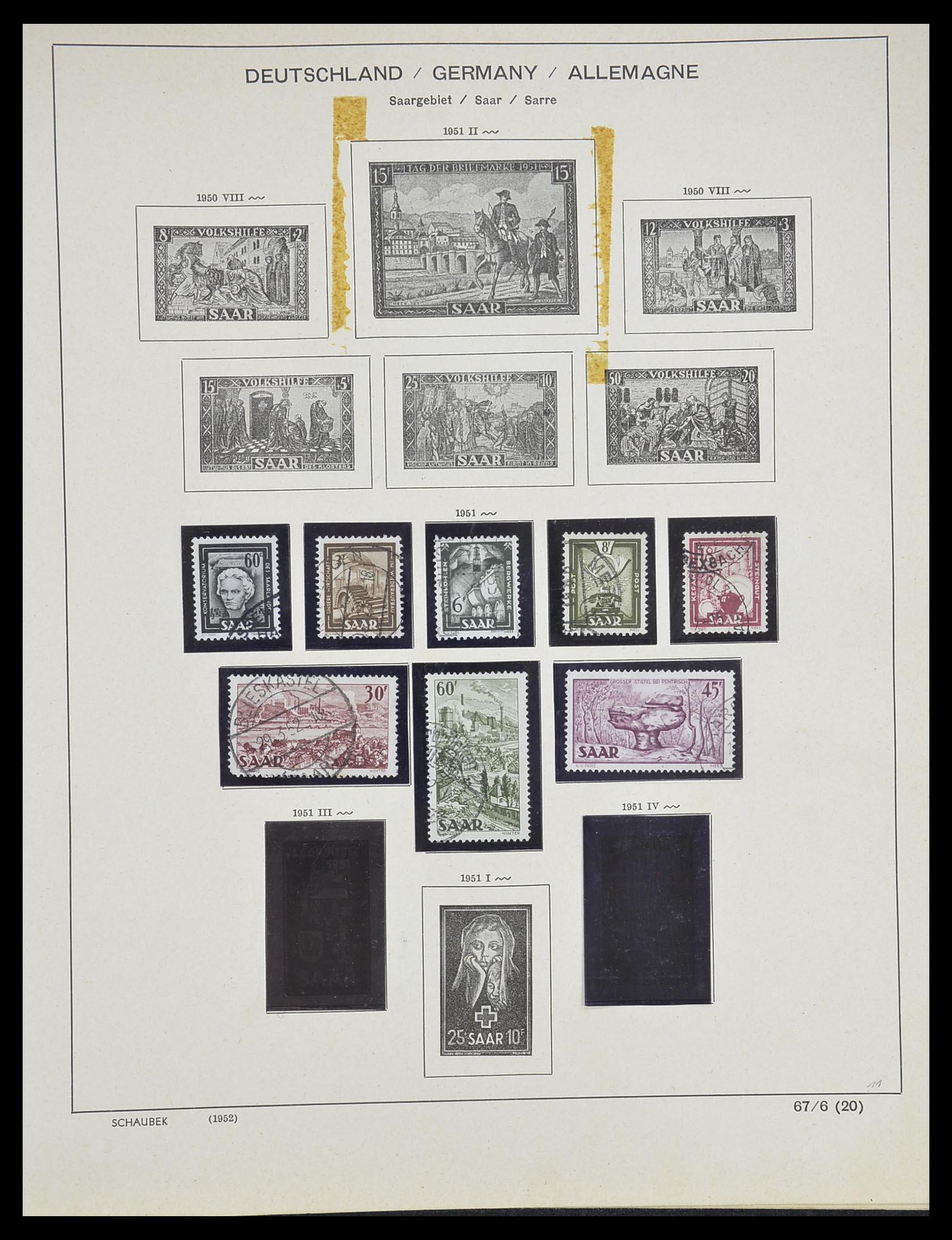 33363 269 - Postzegelverzameling 33363 Duitsland 1850-1960.