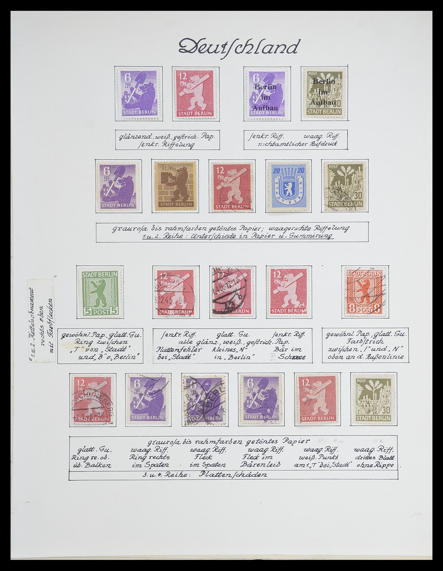 33363 282 - Stamp collection 33363 Germany 1850-1960.