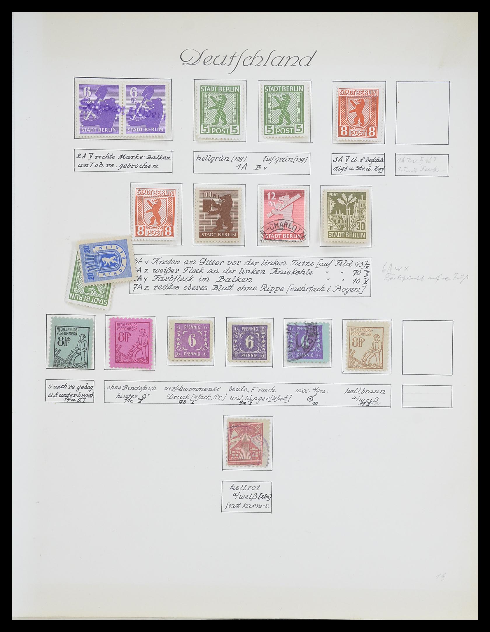 33363 283 - Postzegelverzameling 33363 Duitsland 1850-1960.