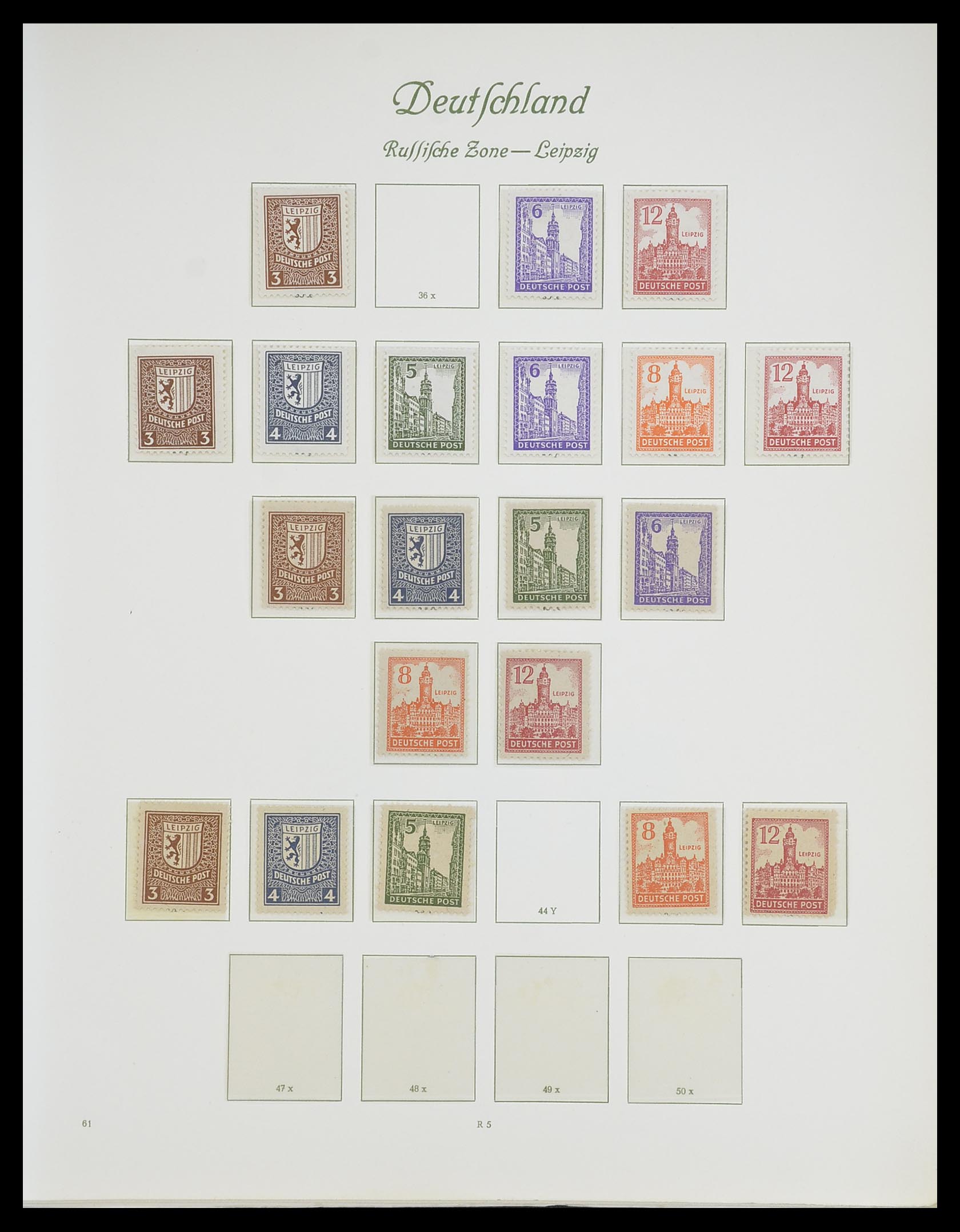 33363 289 - Postzegelverzameling 33363 Duitsland 1850-1960.
